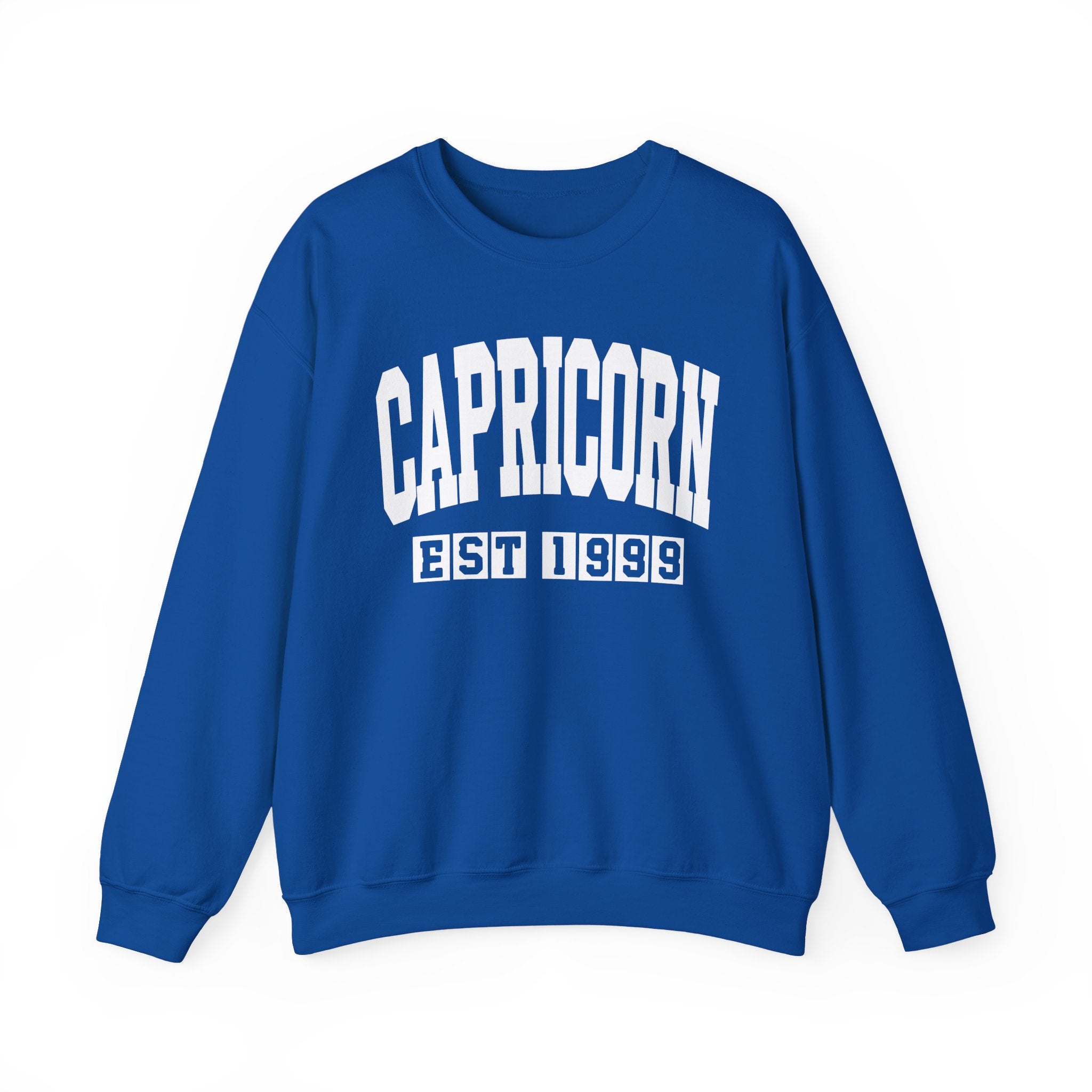 Capricorn (EST YEAR) Personalization — Zodiac Graphic Sweatshirt