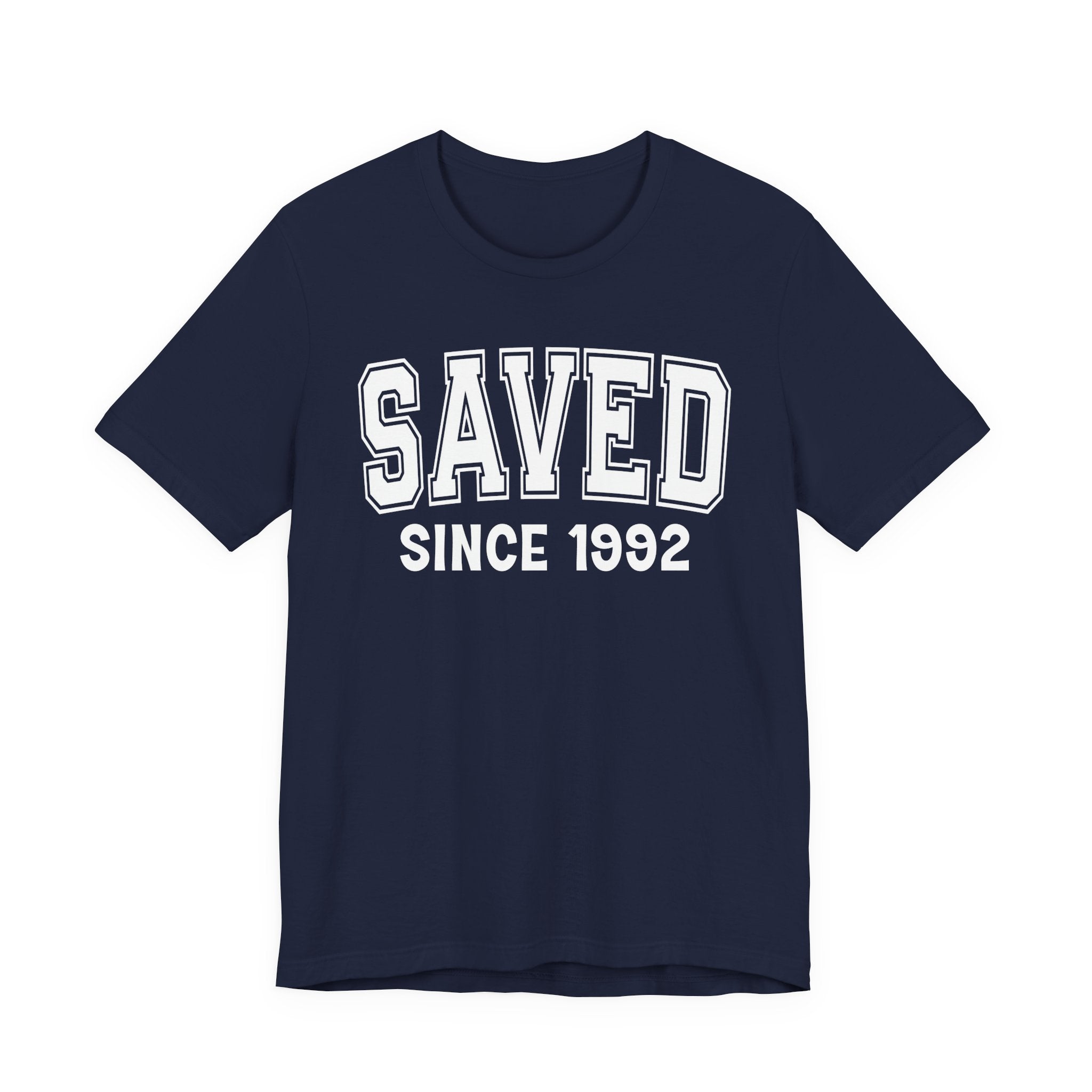 Saved Personalization T-Shirt - Add Your Special "Since Date"