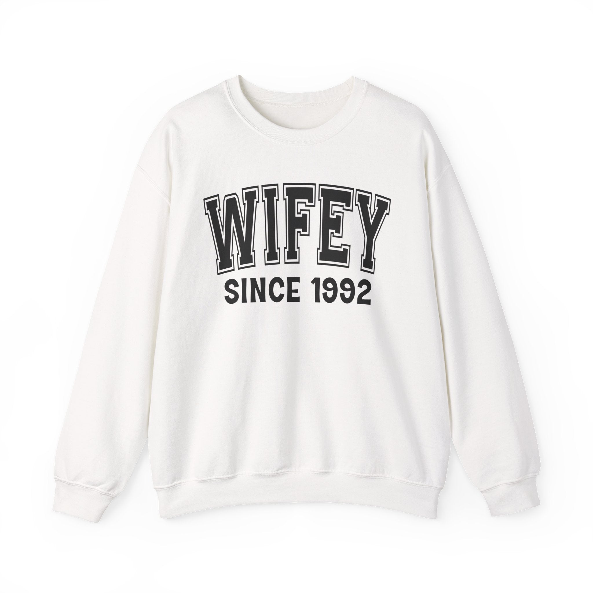Wifey Personalization Sweatshirt - Add Your Special "Since Date"