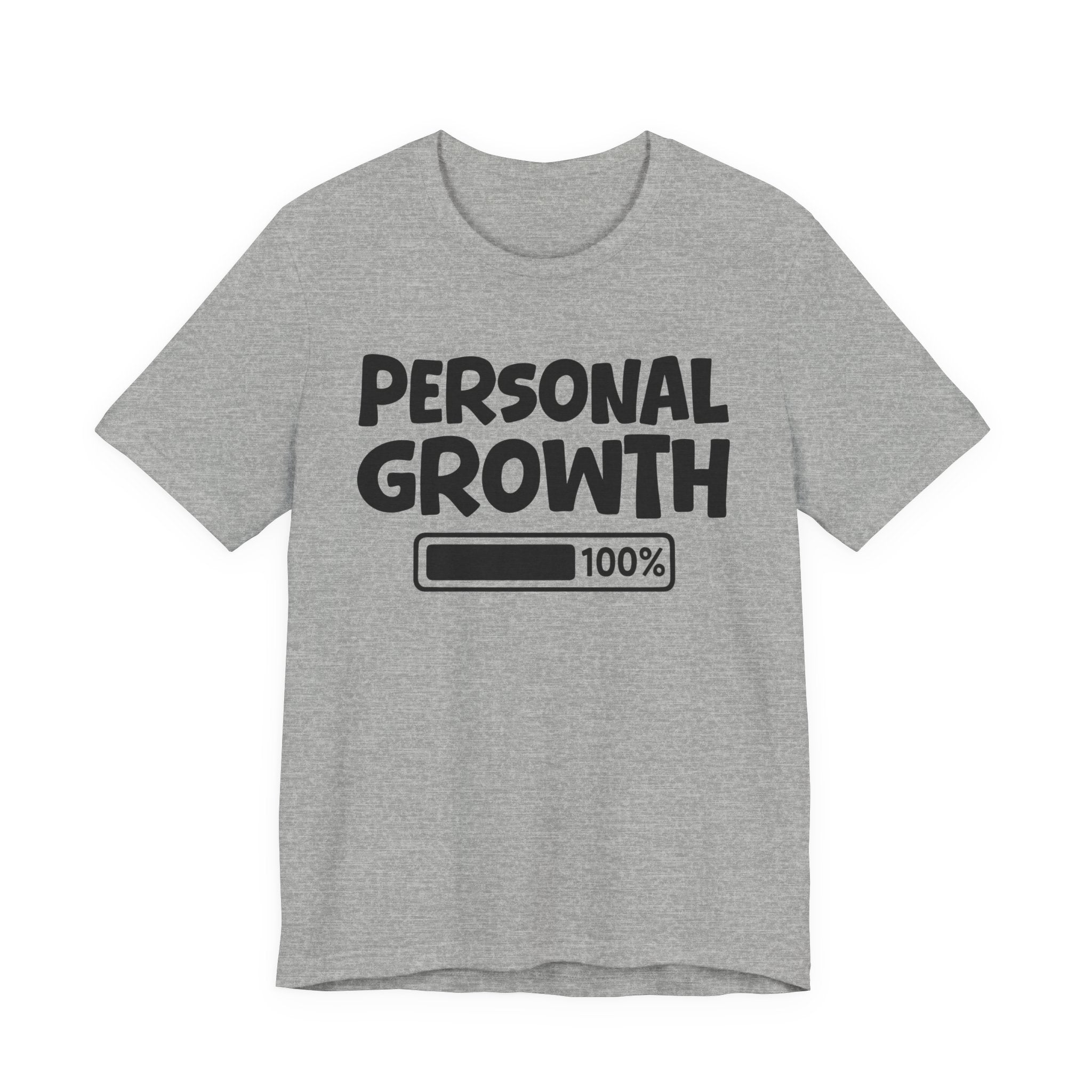 Personal Growth - T-Shirt – Bold Protest Graphic Tee with Raised Fist