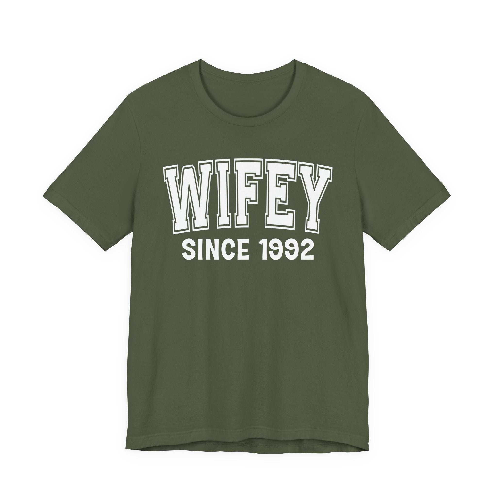 Wifey Personalization T-Shirt - Add Your Special "Since Date"