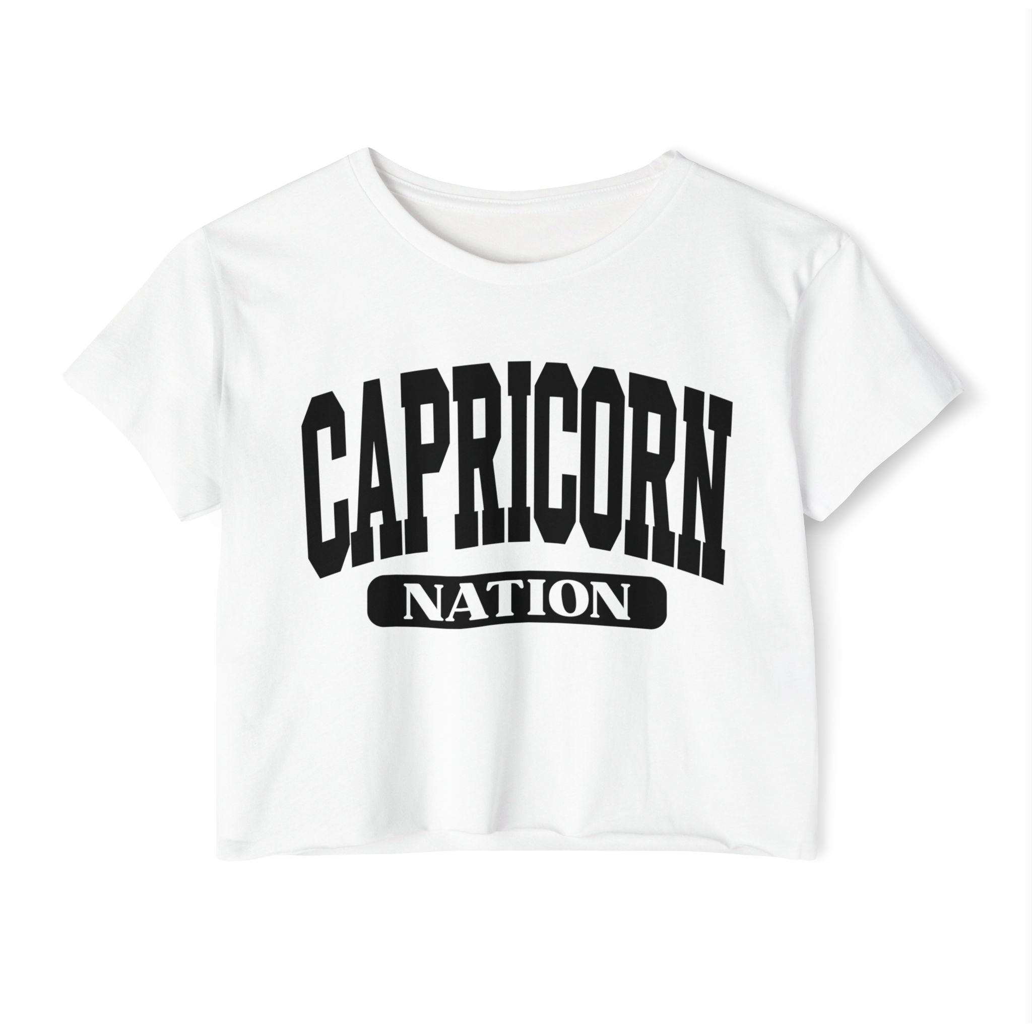 Capricorn Nation — Women’s Zodiac Festival Crop Top