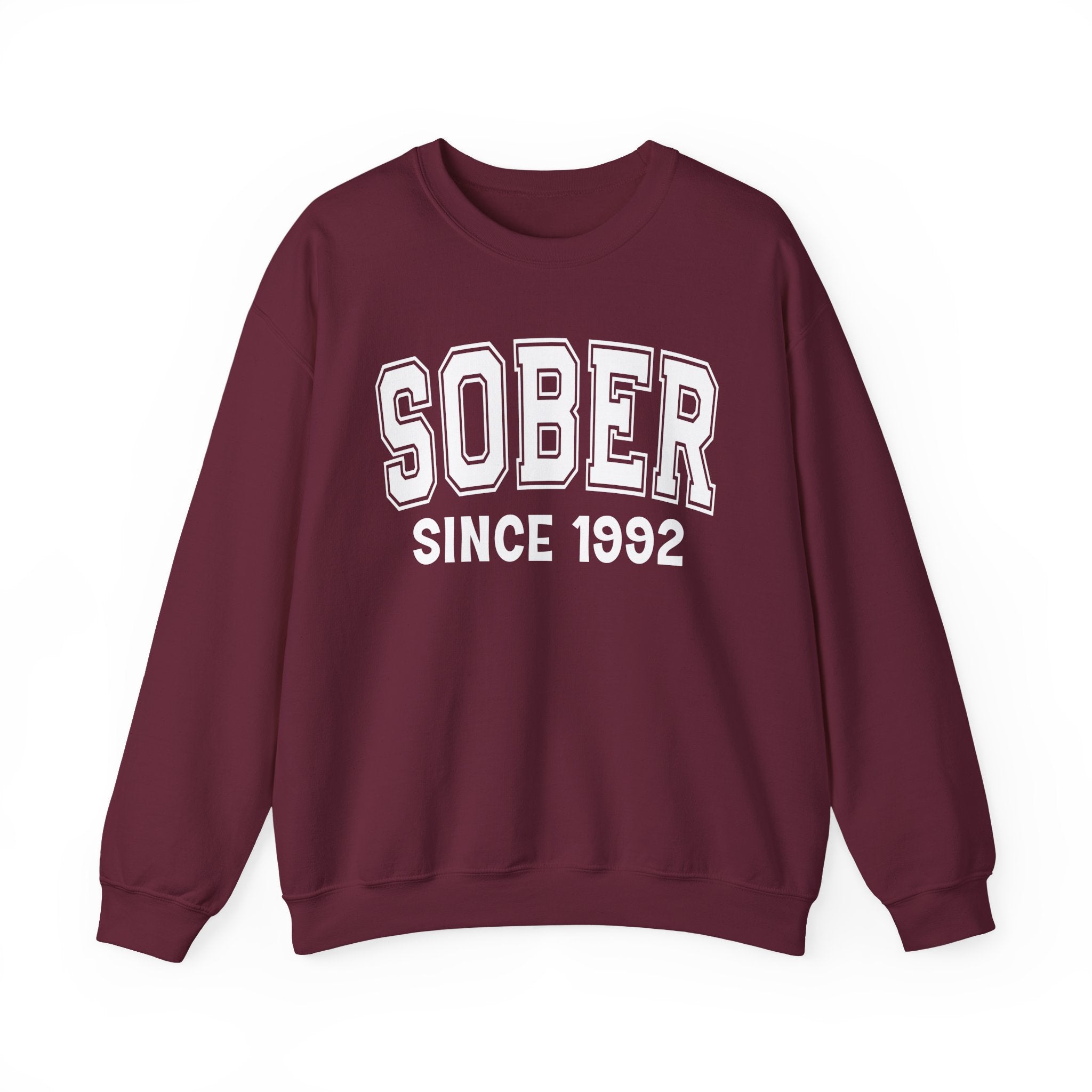 Sober Personalization Sweatshirt - Add Your Special "Since Date"