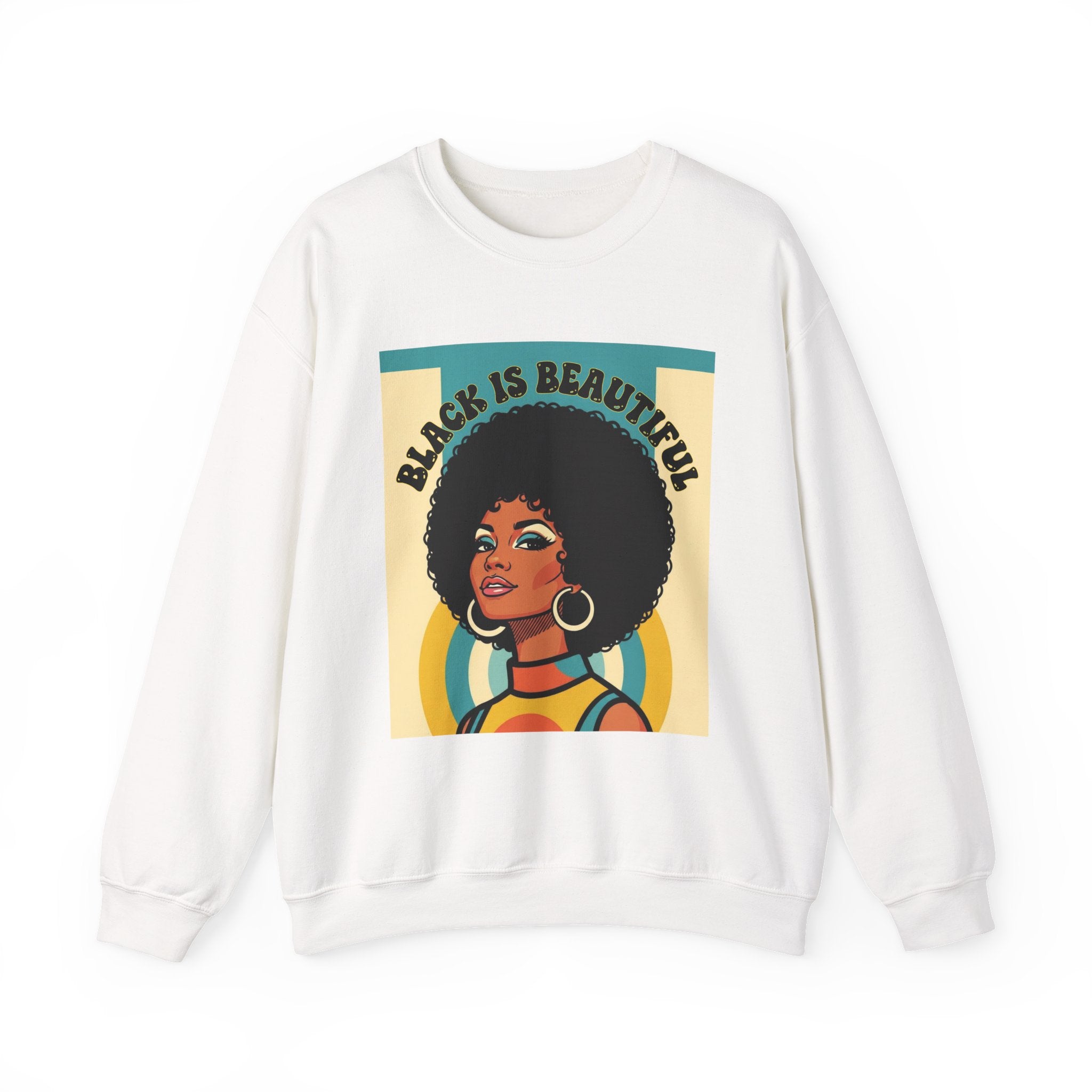 Black Is Beautiful — African American Pride Sweatshirt