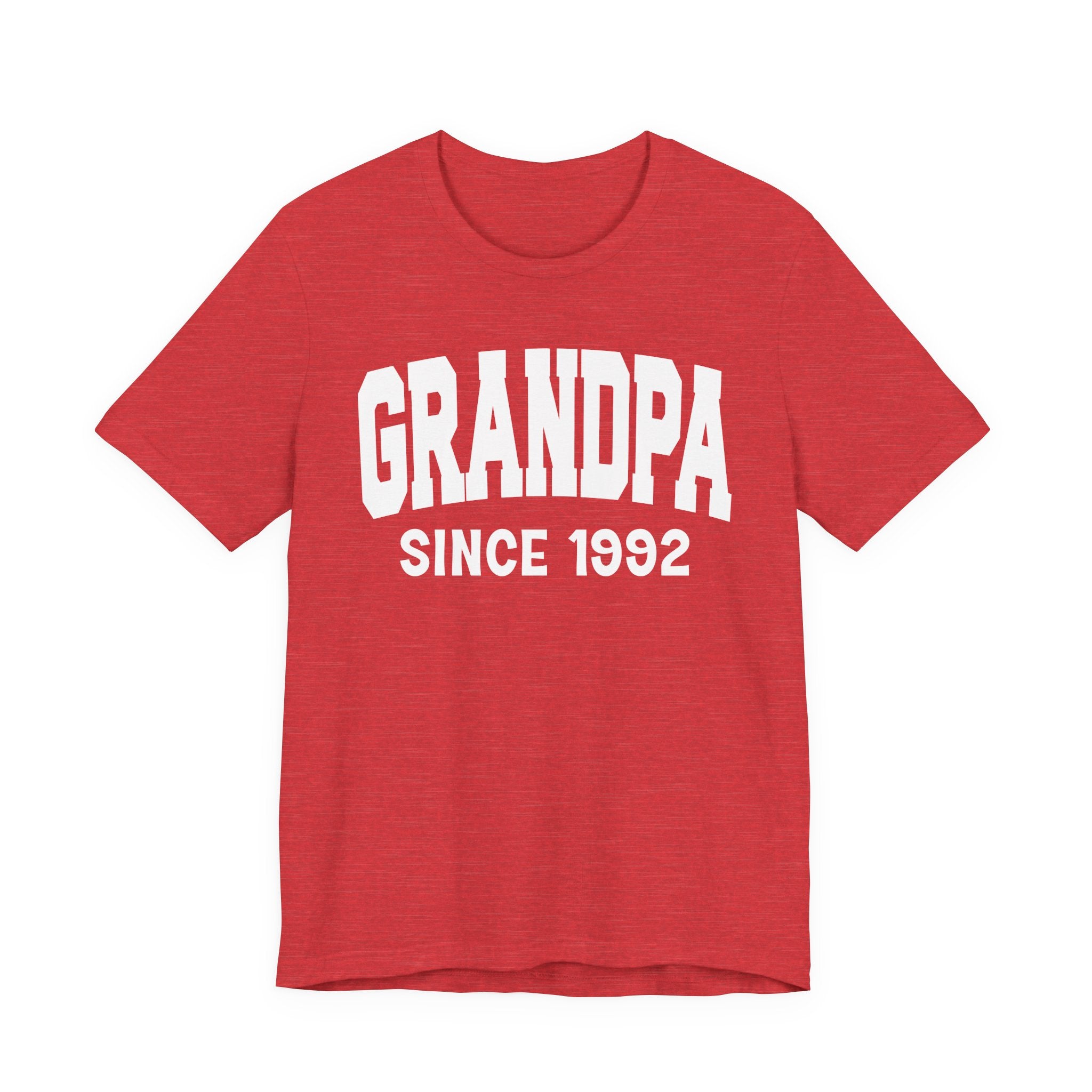 Granpa Personalization T-Shirt - Add Your Special "Since Date"