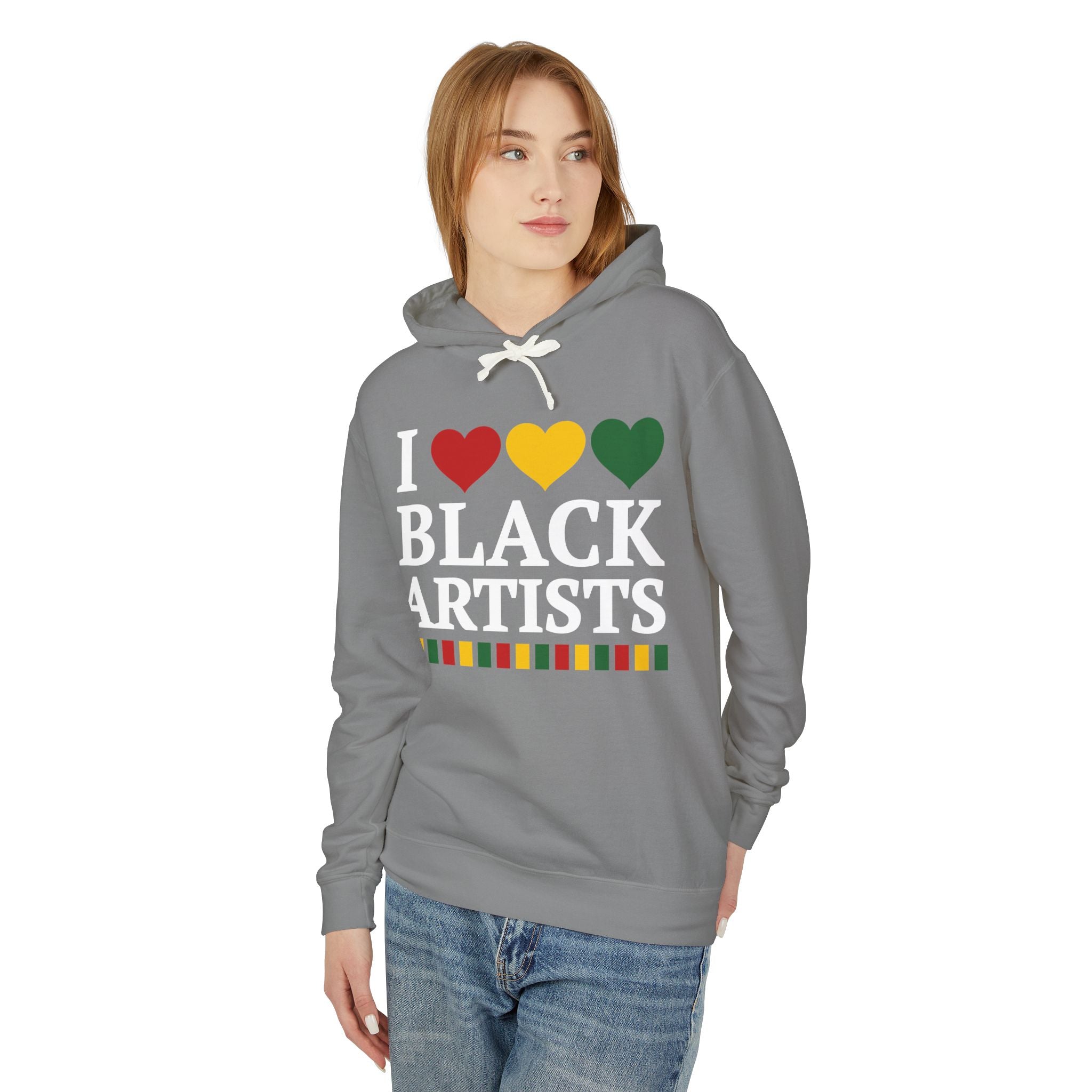 I Love Black Artists - Hoodie