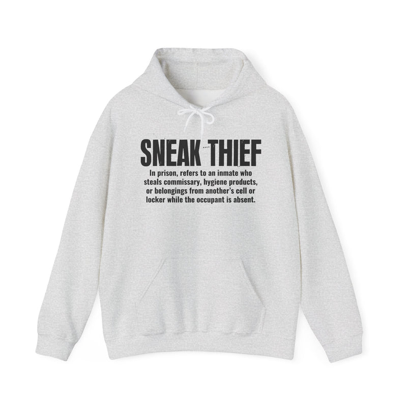 Sneak Thief — Prison Slang Definition Hoodie