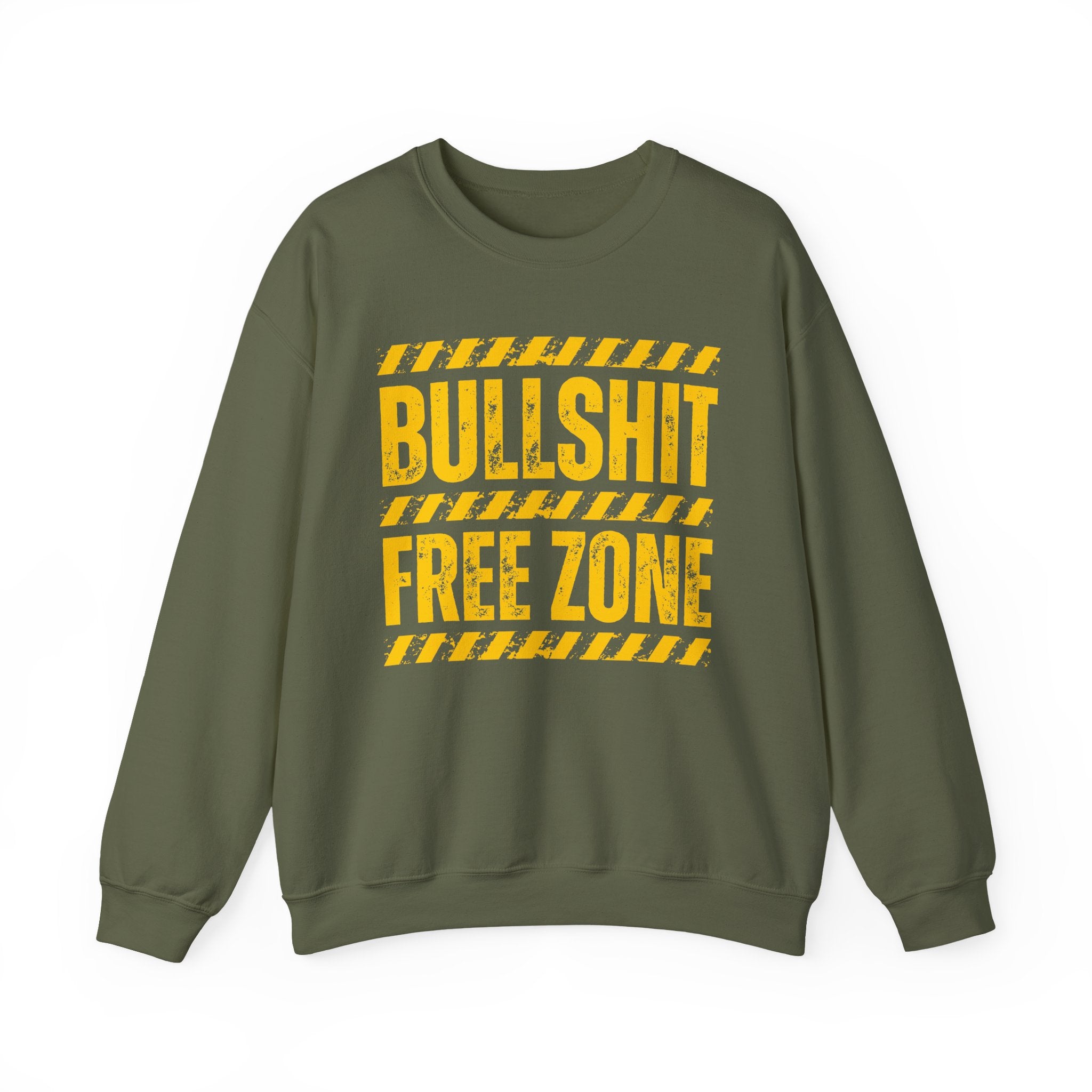 Bullshit Free Zone － Funny Energy Hoodie