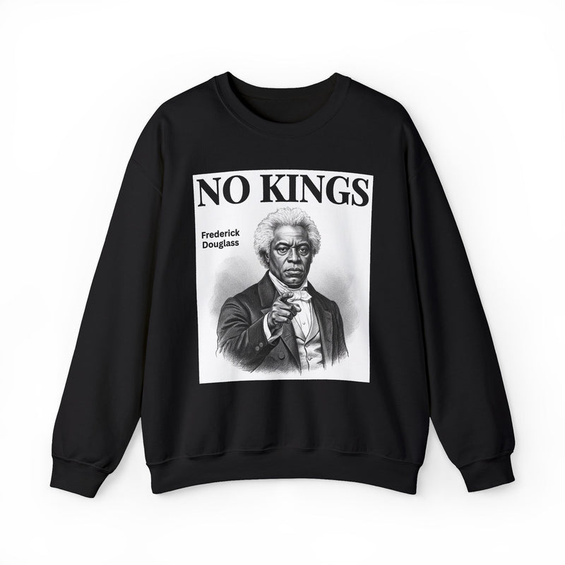 No Kings Frederick Douglass — Sweatshirt