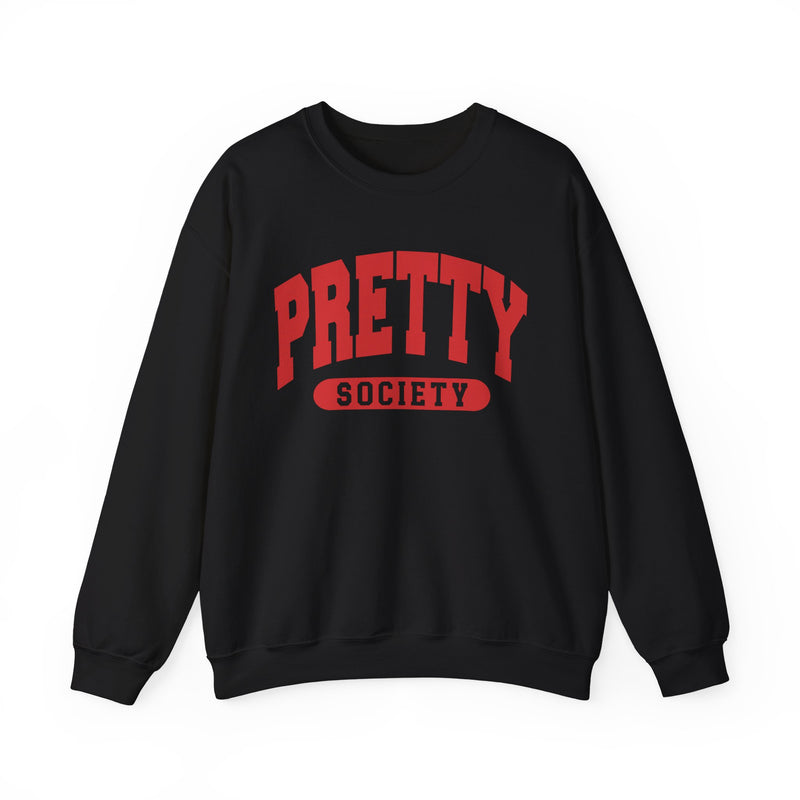Pretty Society — Retro Collegiate Sweatshirt