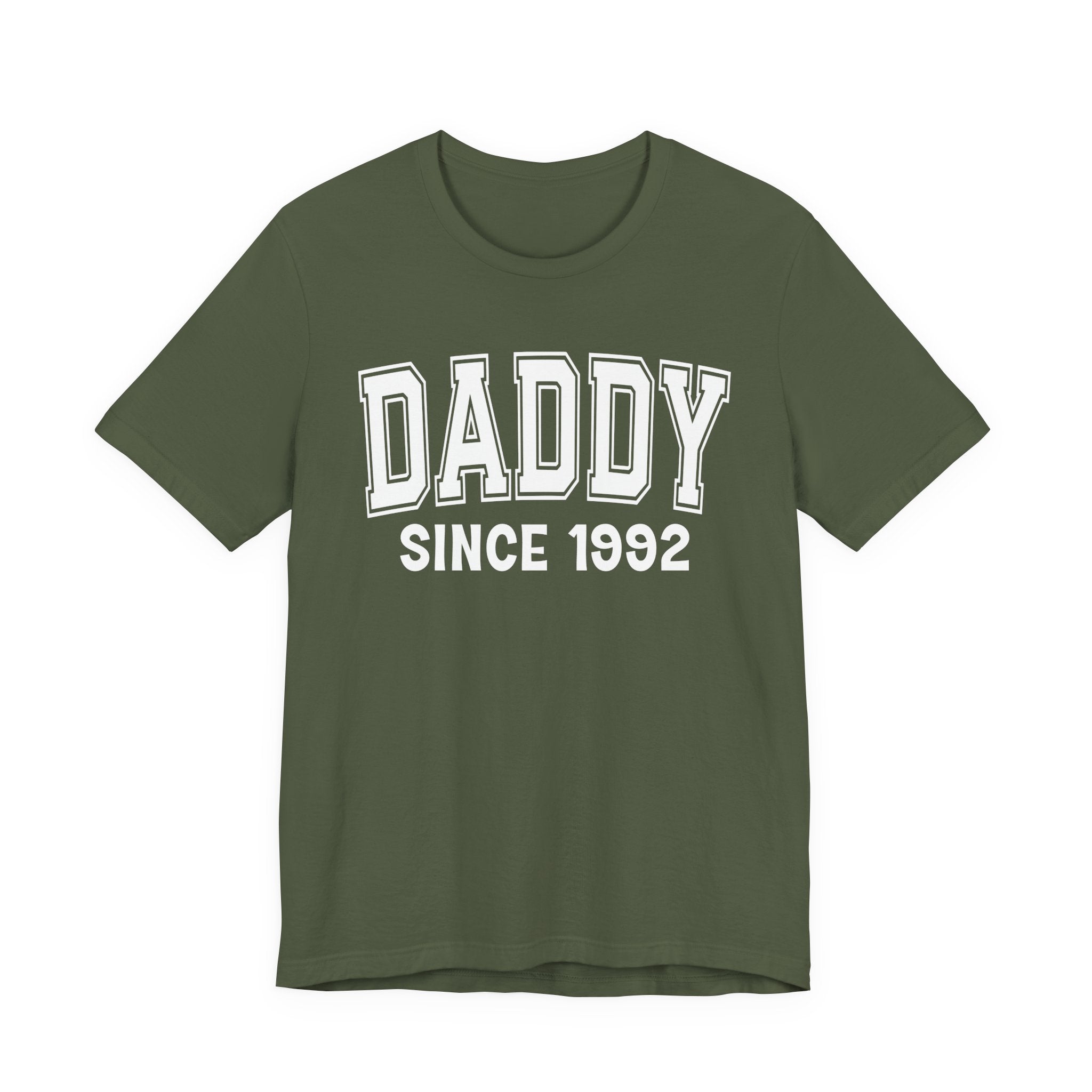 Daddy Personalization T-Shirt - Add Your Special "Since Date"
