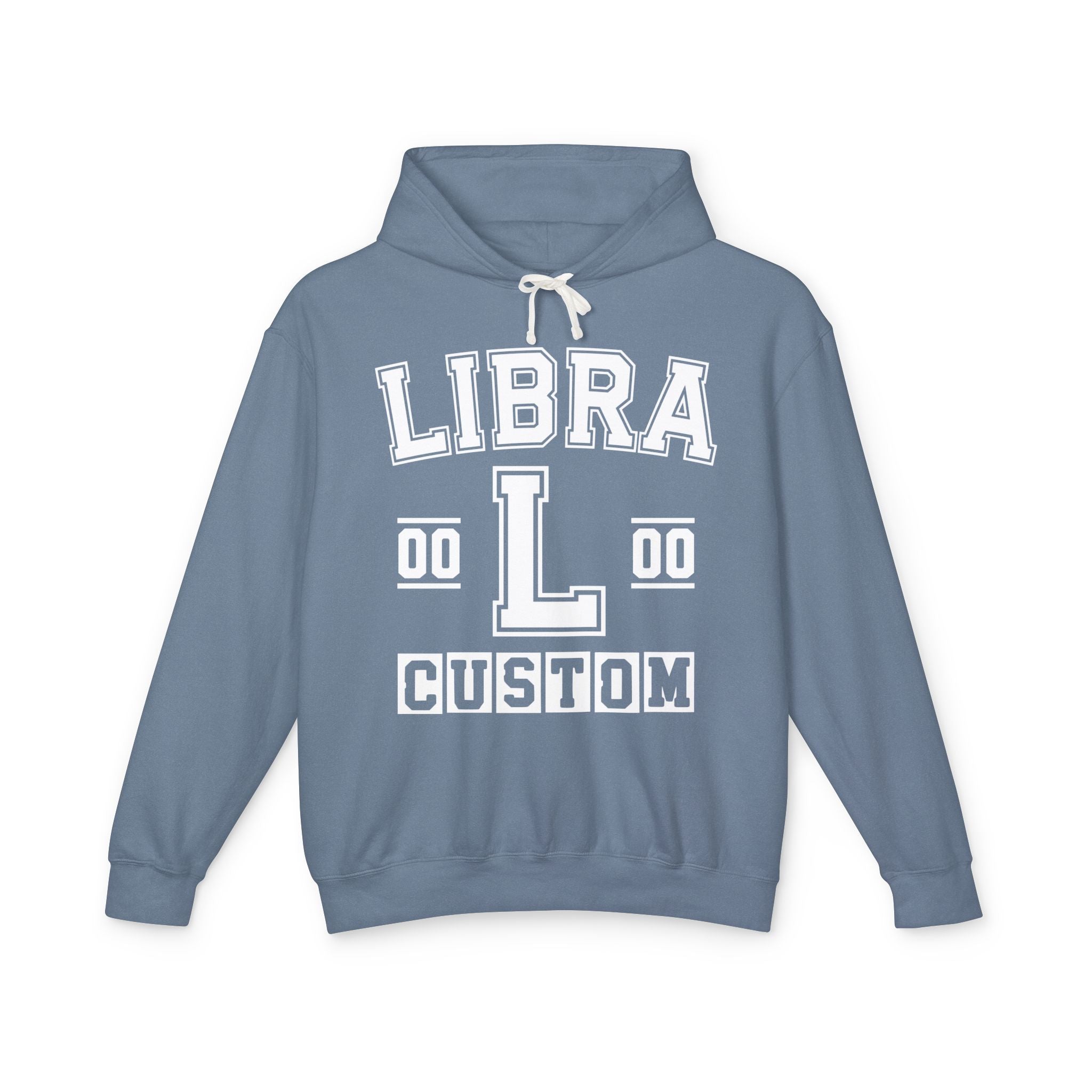 Custom Libra Varsity Hoodie - Customize Birthday Day/Month/Year - Customize Gemini Season/Nation