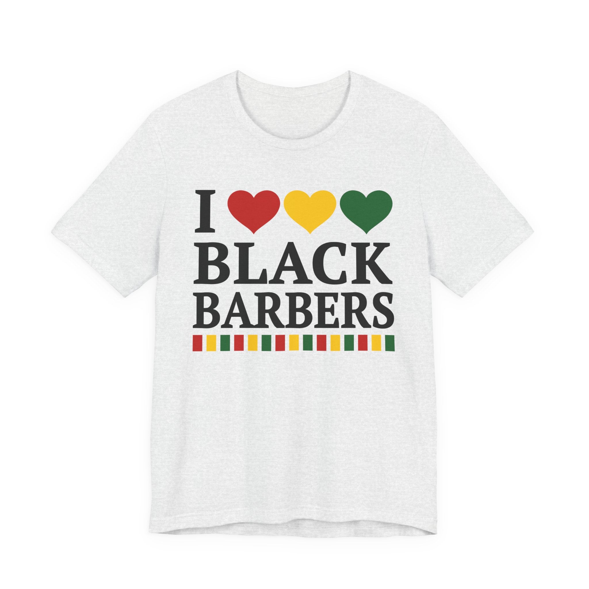 I Love Black Barbers — T-Shirt