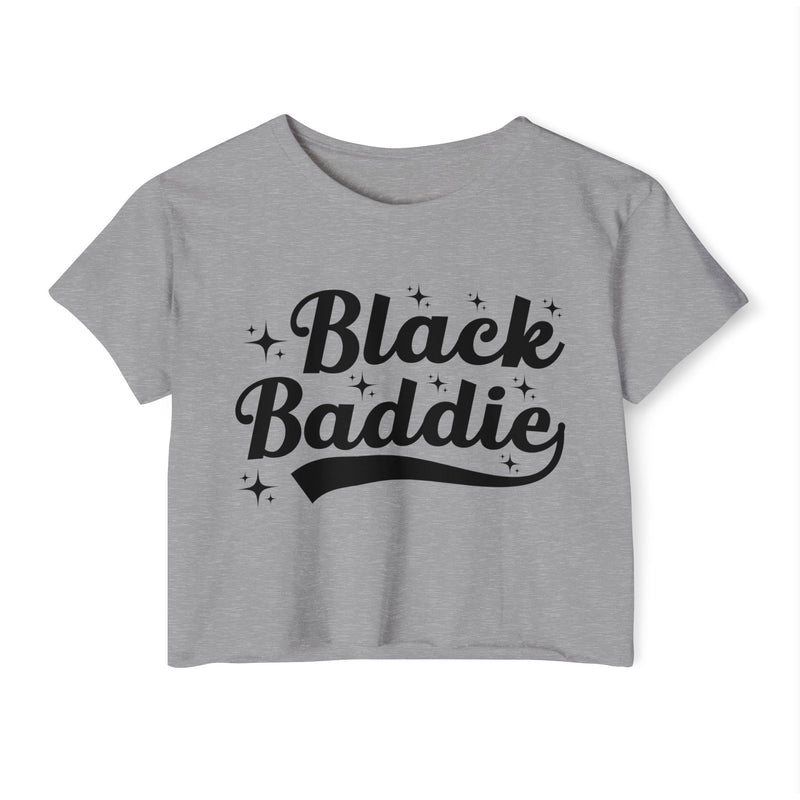 Black Baddie  — Crop Top