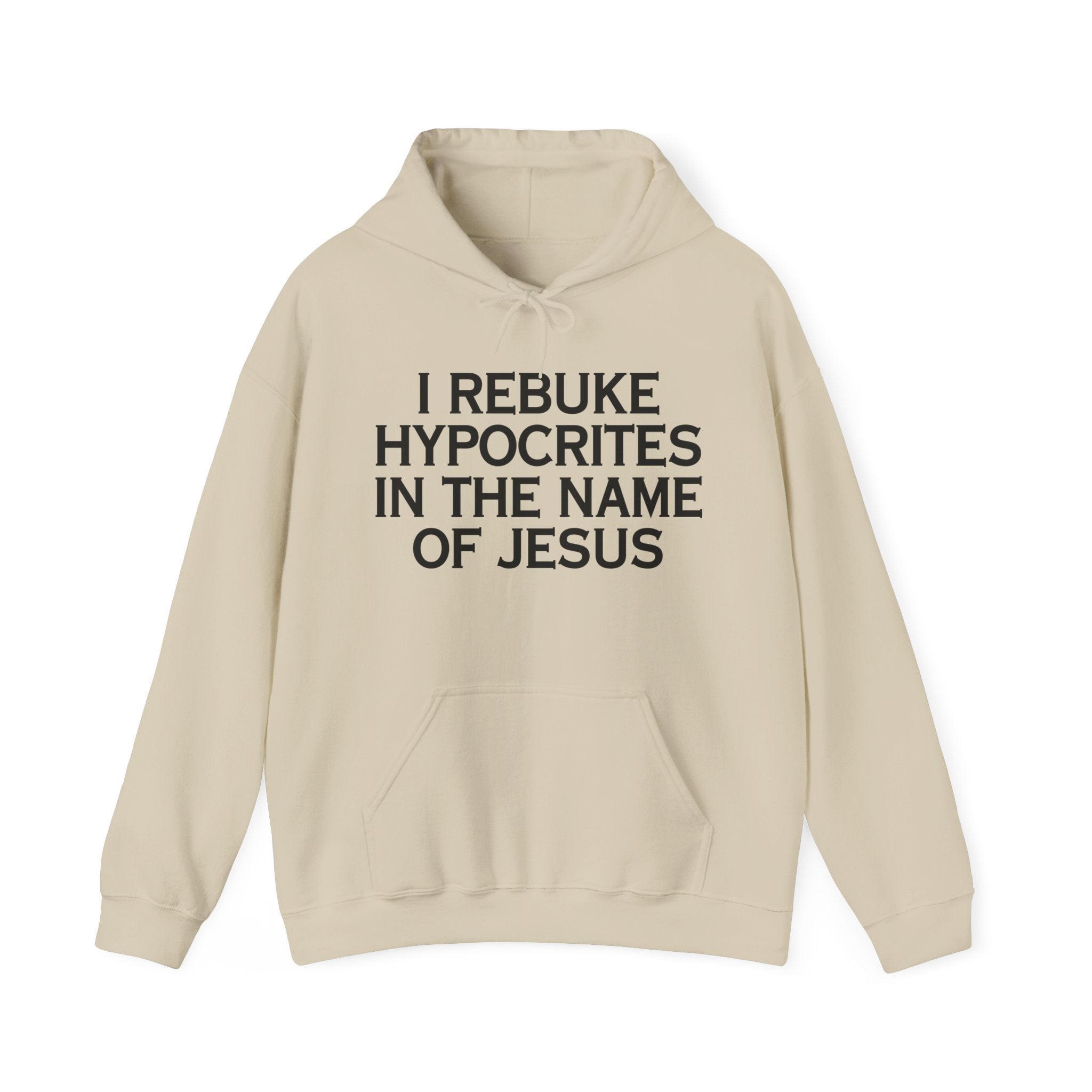 I Rebuke Hypocrites In The Name Of Jesus - Hoodie