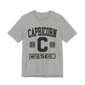 Custom Capricorn Varsity Tee Shirt — Customize Birthday Day/Month/Year - Customize Season/nation/Society