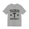 Custom Taurus Varsity Tee Shirt — Customize Birthday Day/Month/Year - Customize Season/nation/Society