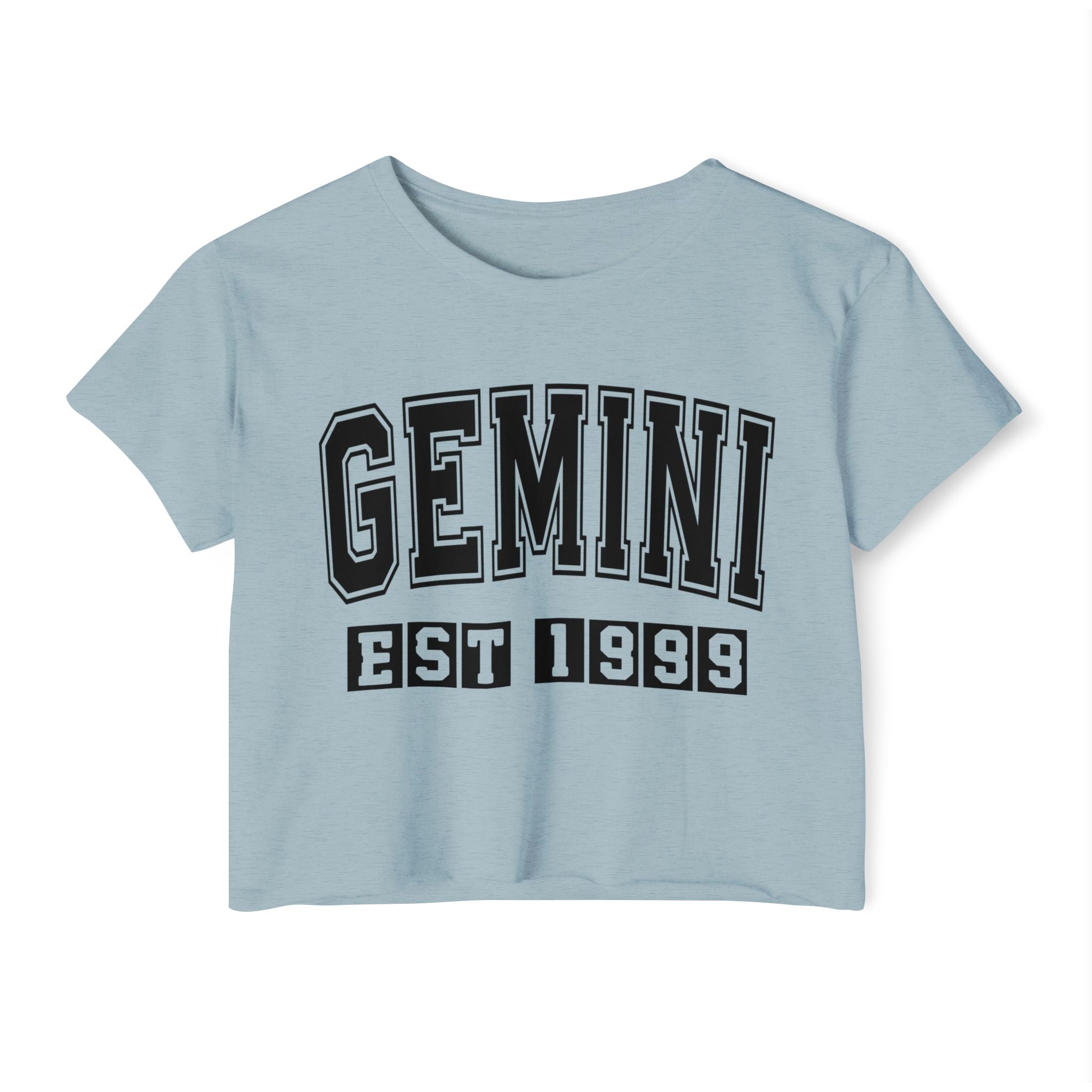 Gemini EST (YEAR) Personalization -  Crop Top