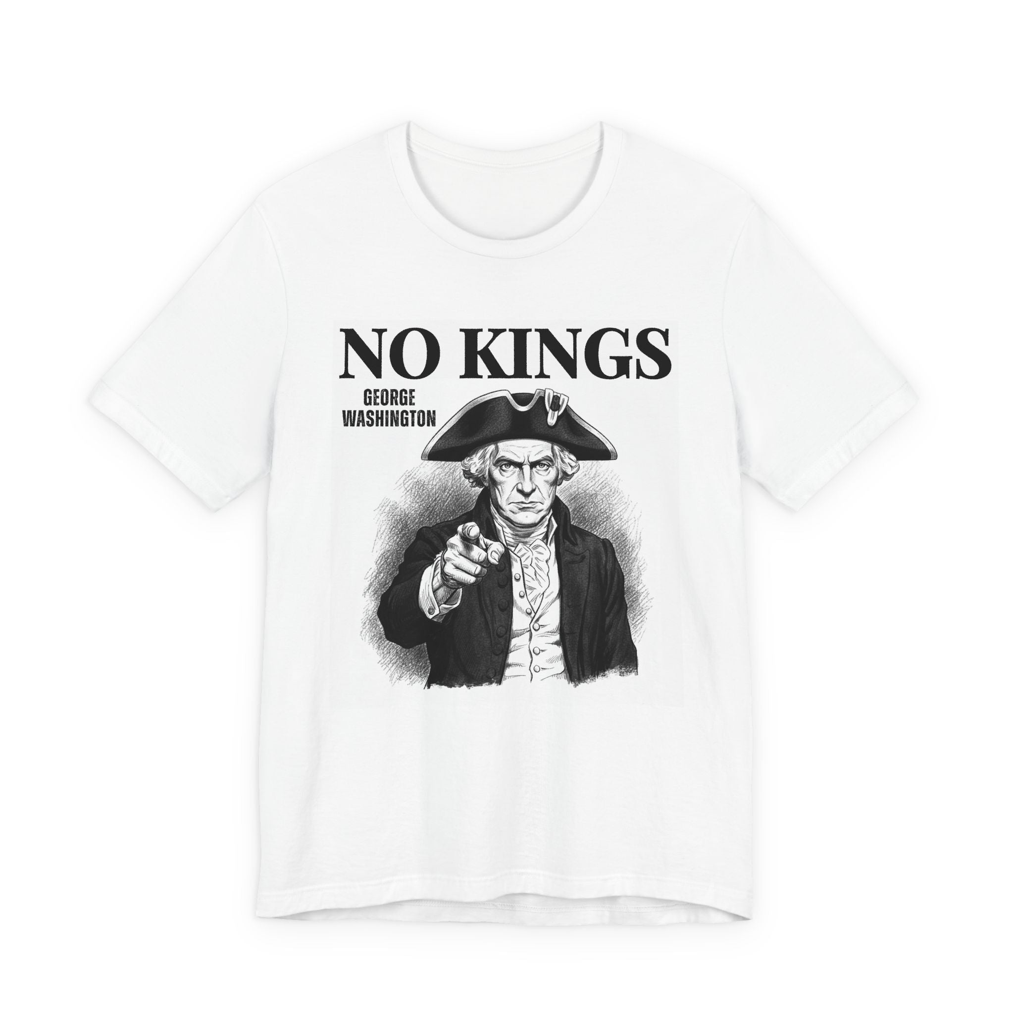 No Kings: George Washington T-Shirt