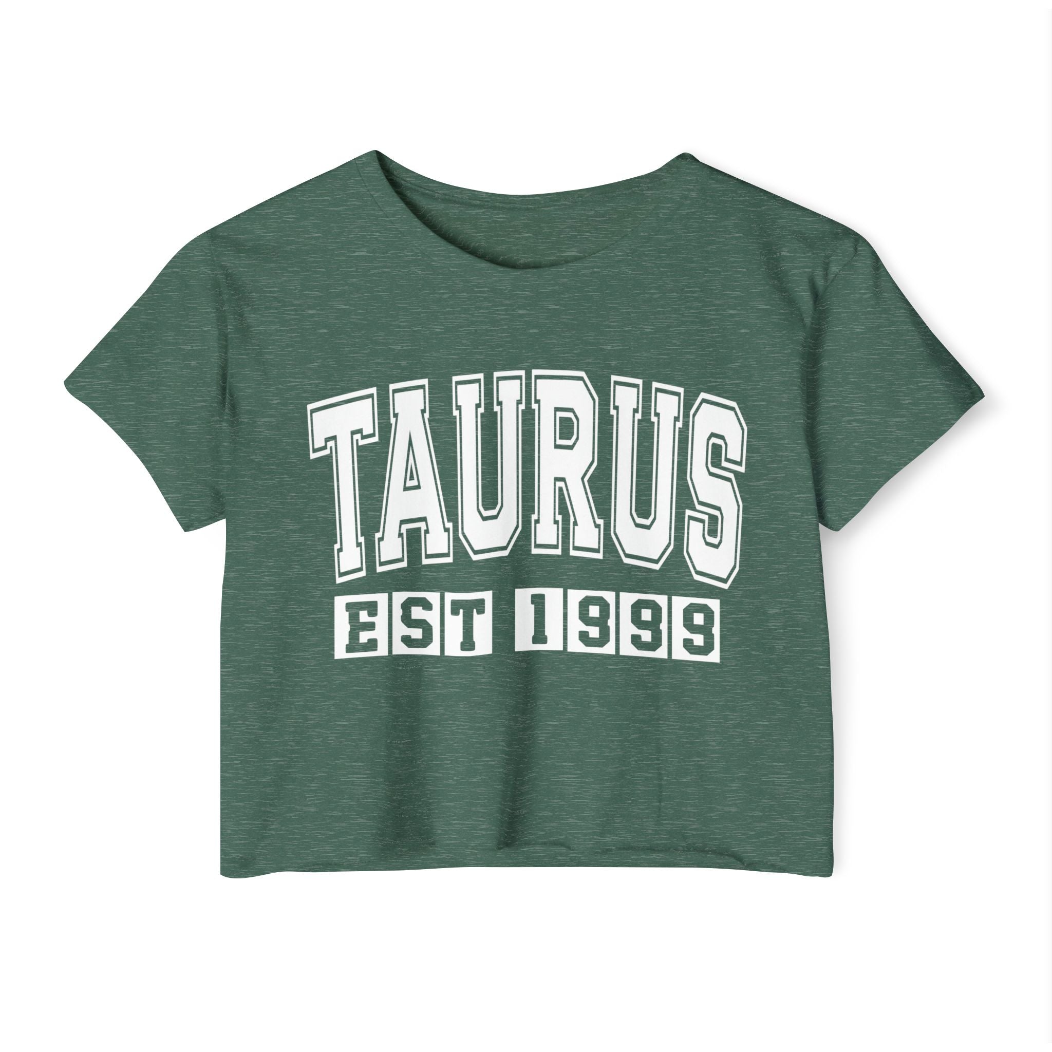 Taurus EST (YEAR) Personalization -  Crop Top