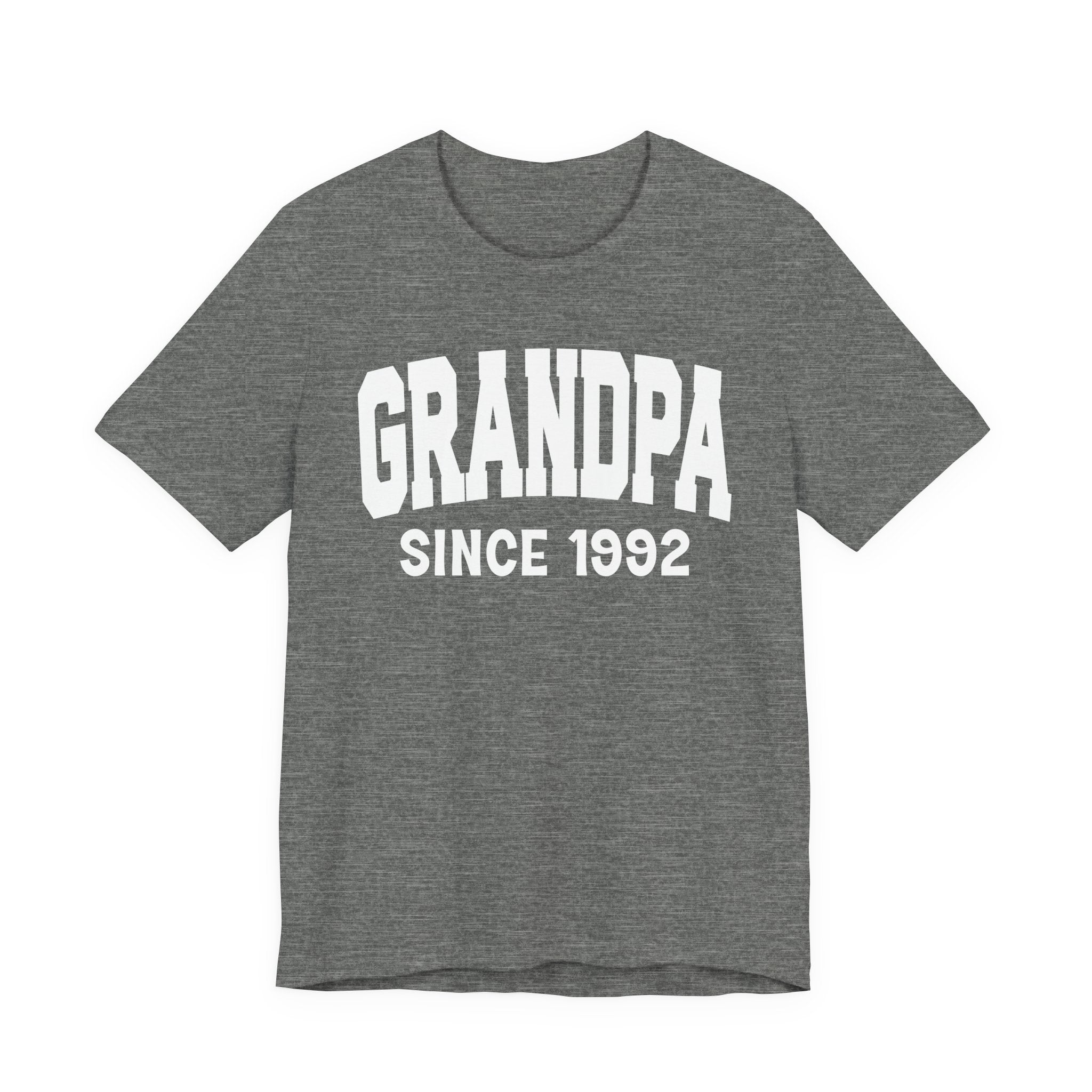 Granpa Personalization T-Shirt - Add Your Special "Since Date"