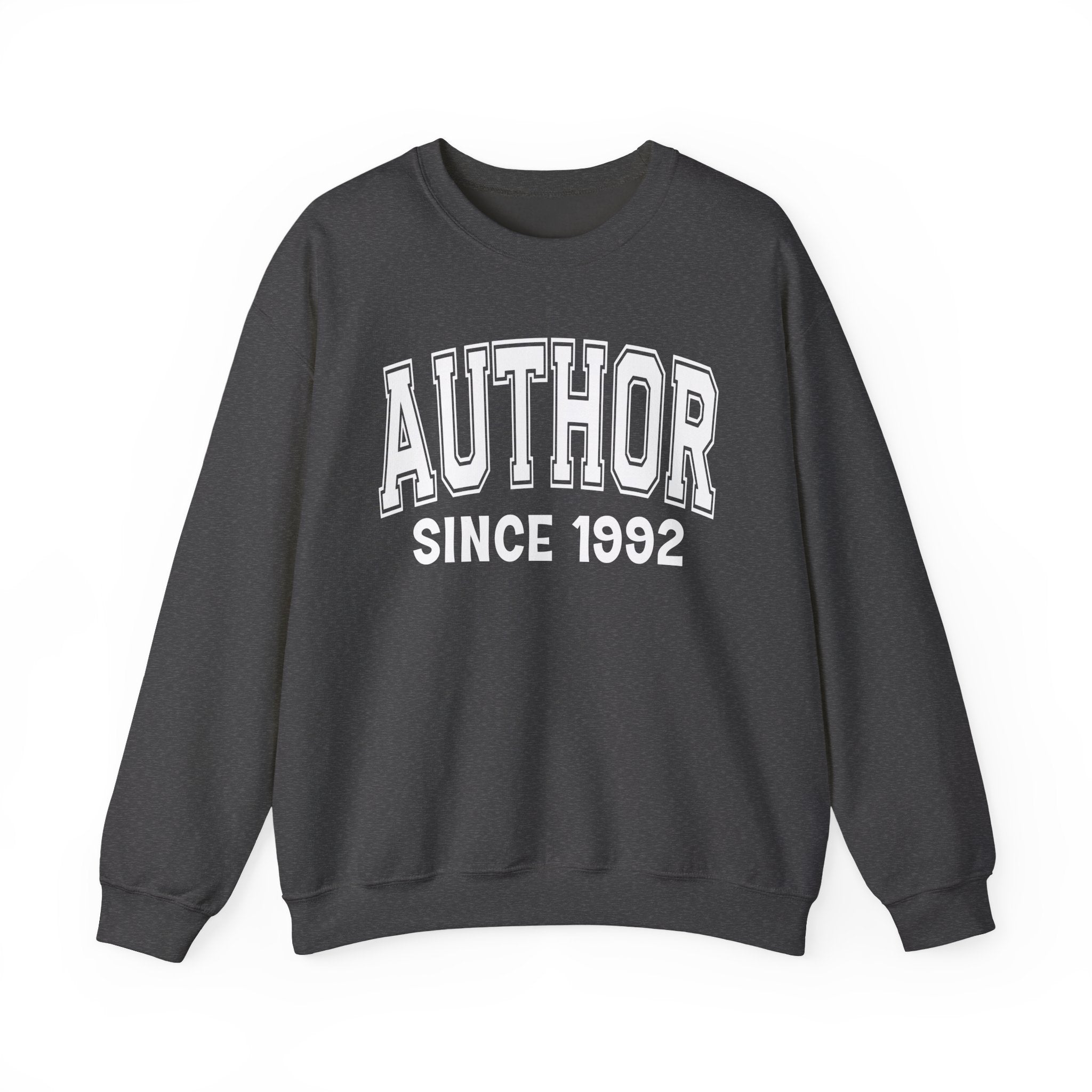 Author Personalization Sweatshirt - Add Your Special "Since Date"