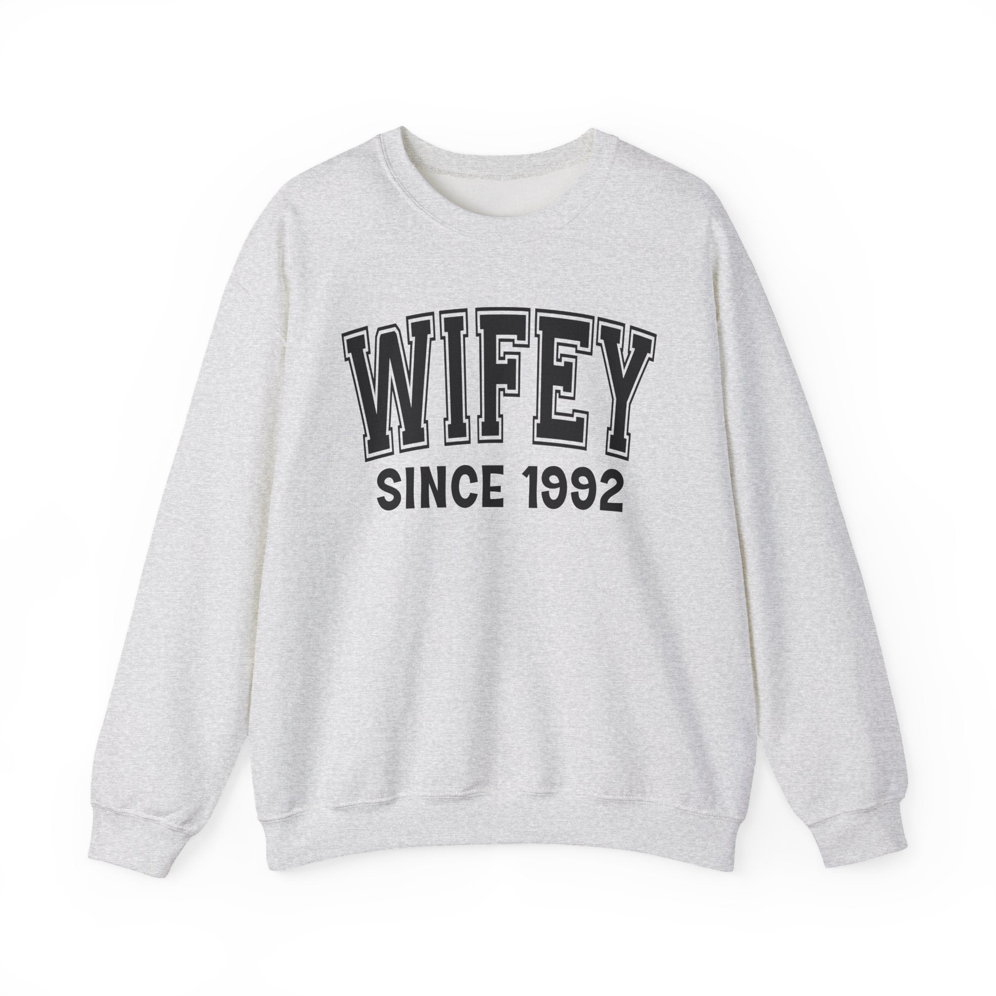 Wifey Personalization Sweatshirt - Add Your Special "Since Date"
