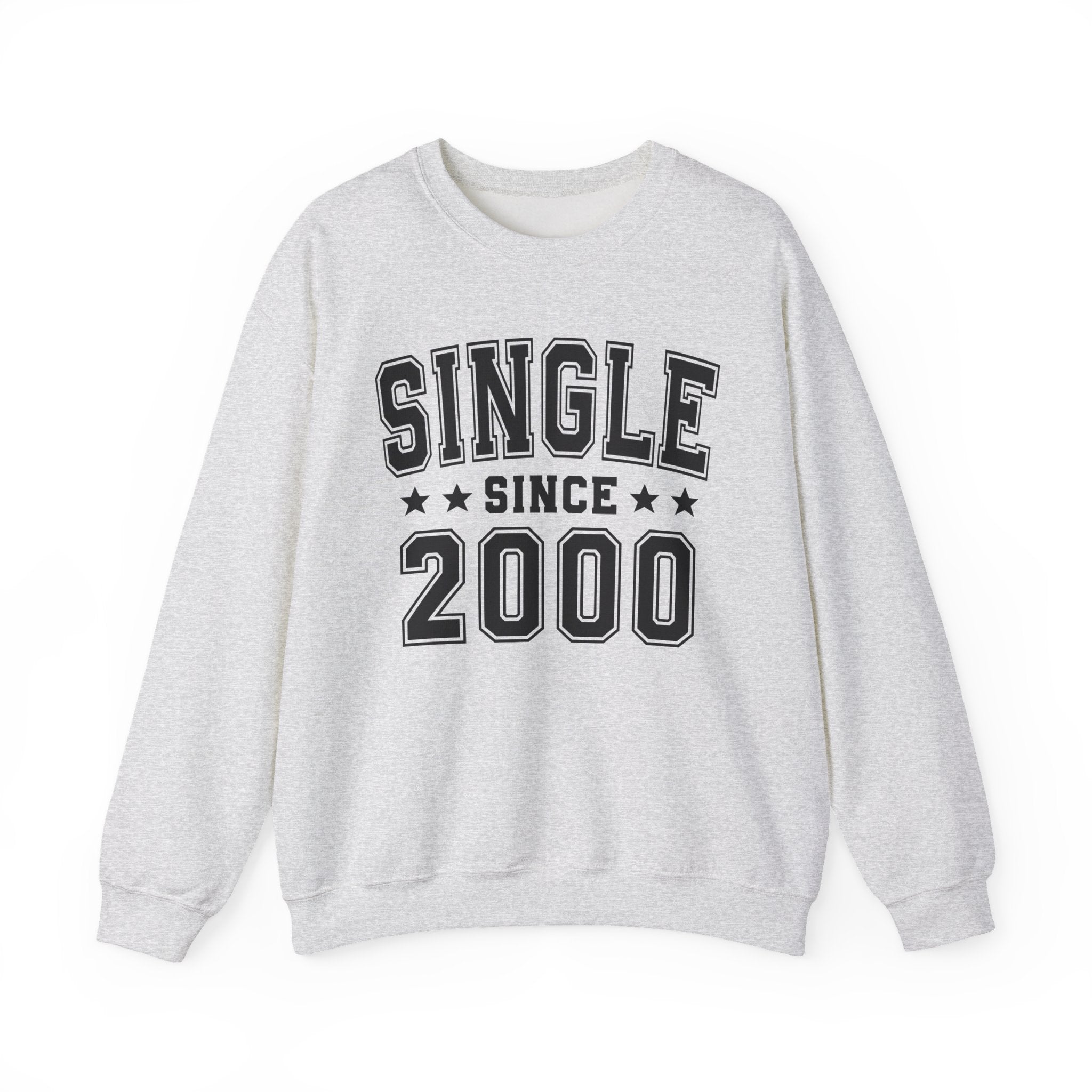 Single Since (Personalized Date) —  Relationship Milestone Sweatshirt