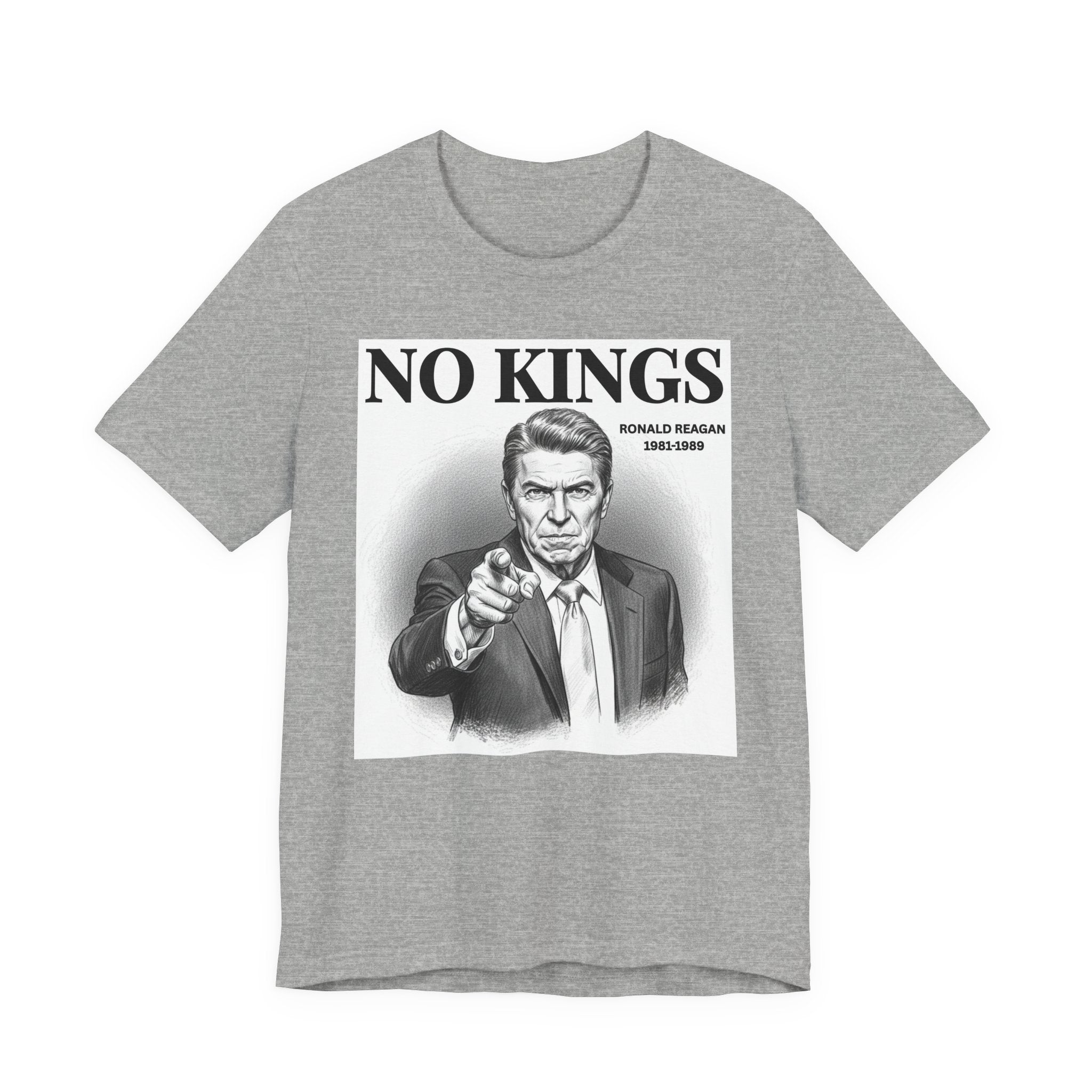 No Kings Ronald Reagan T-shirt