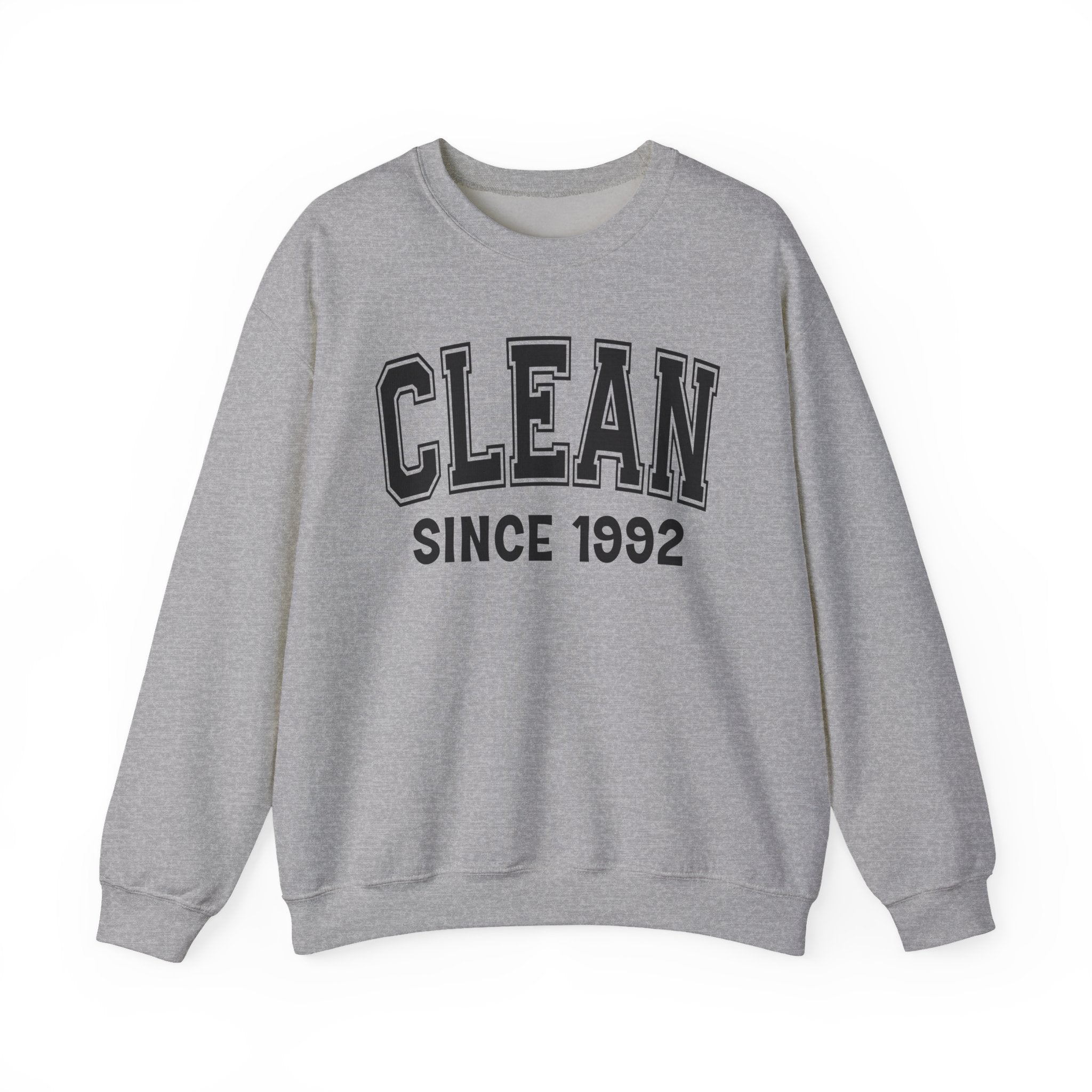 Clean Personalization Sweatshirt - Add Your Special "Since Date"