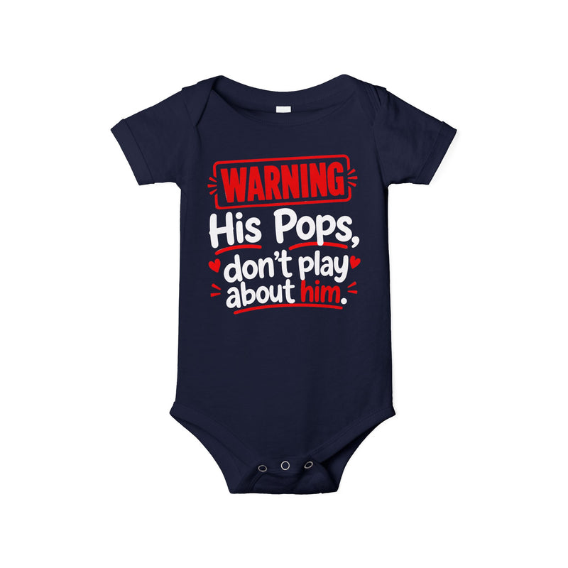 Warning His Pops Don’t Play About Him － Infant One Piece