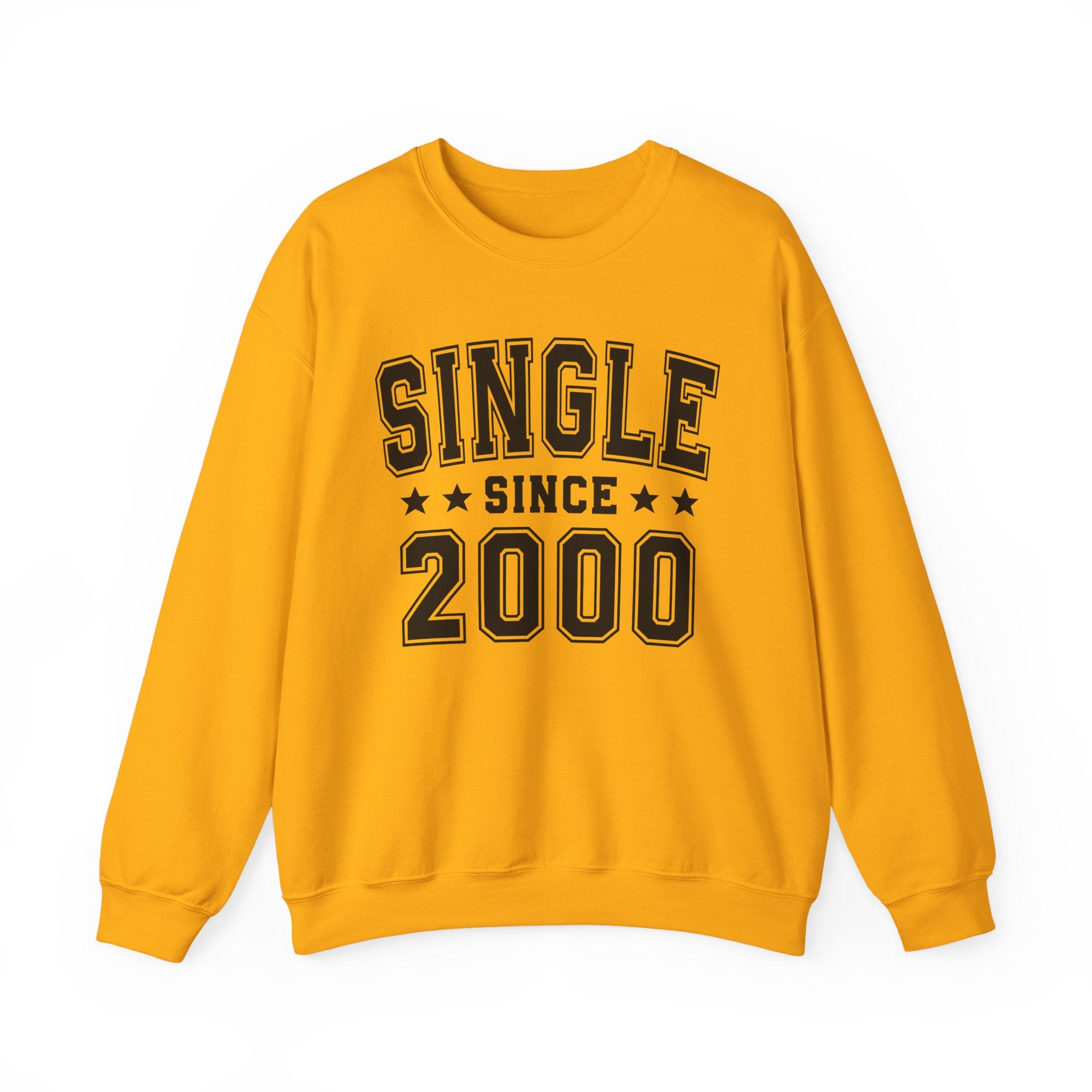 Single Since (Personalized Date) —  Relationship Milestone Sweatshirt