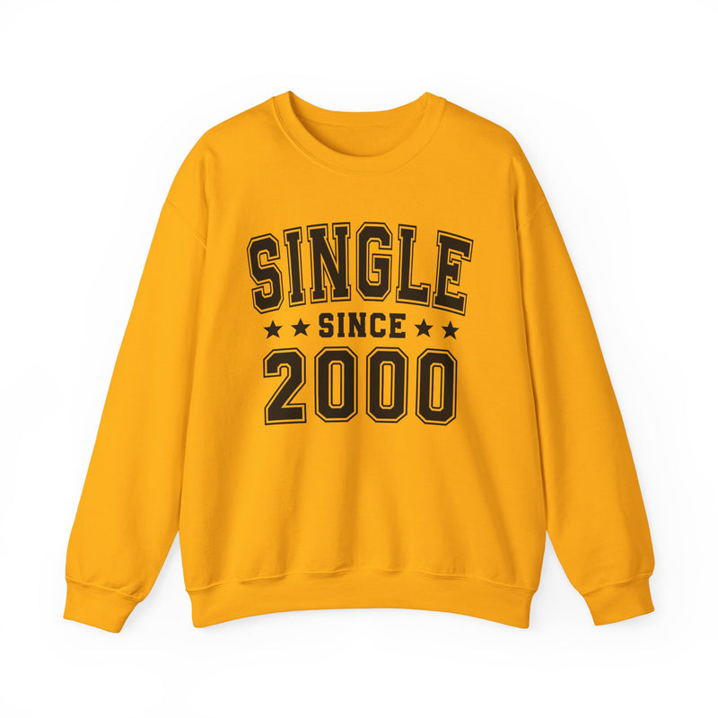 Single Since (Personalized Date) —  Relationship Milestone Sweatshirt