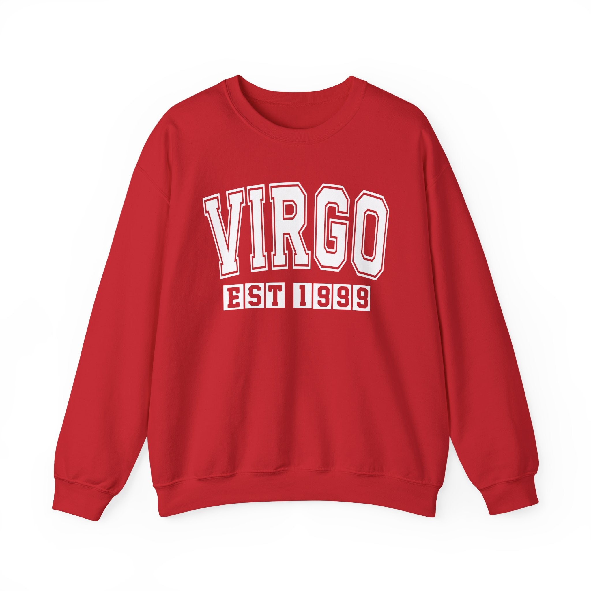 Virgo (EST YEAR) Personalization — Zodiac Graphic Sweatshirt