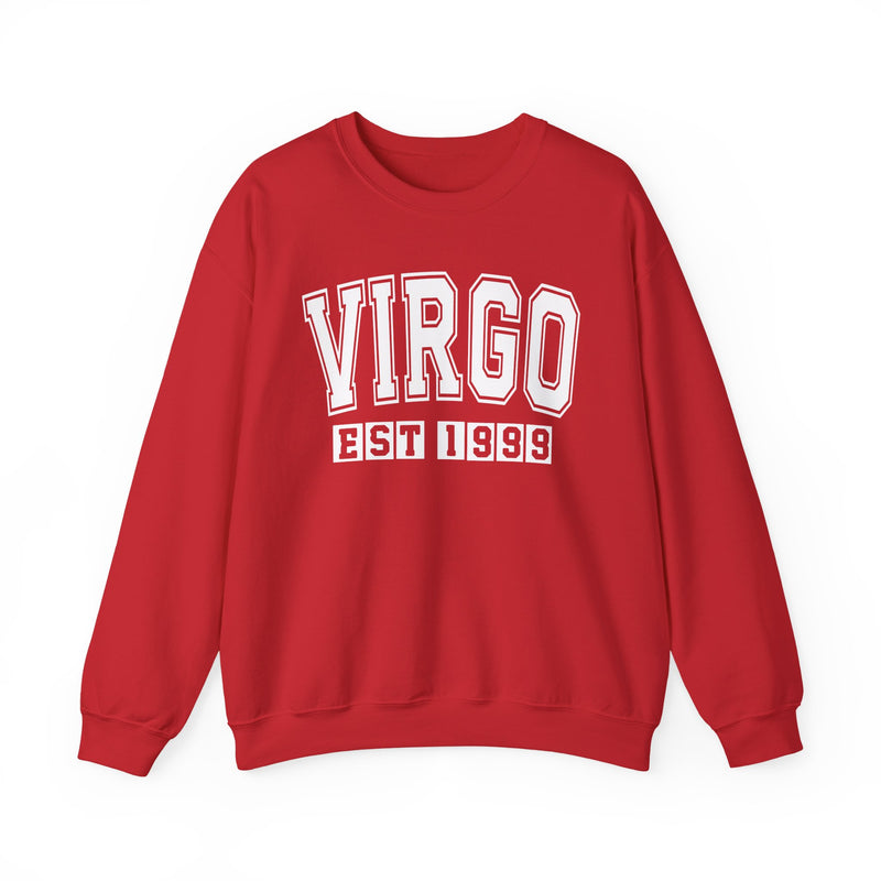 Virgo (EST YEAR) Personalization — Zodiac Graphic Sweatshirt