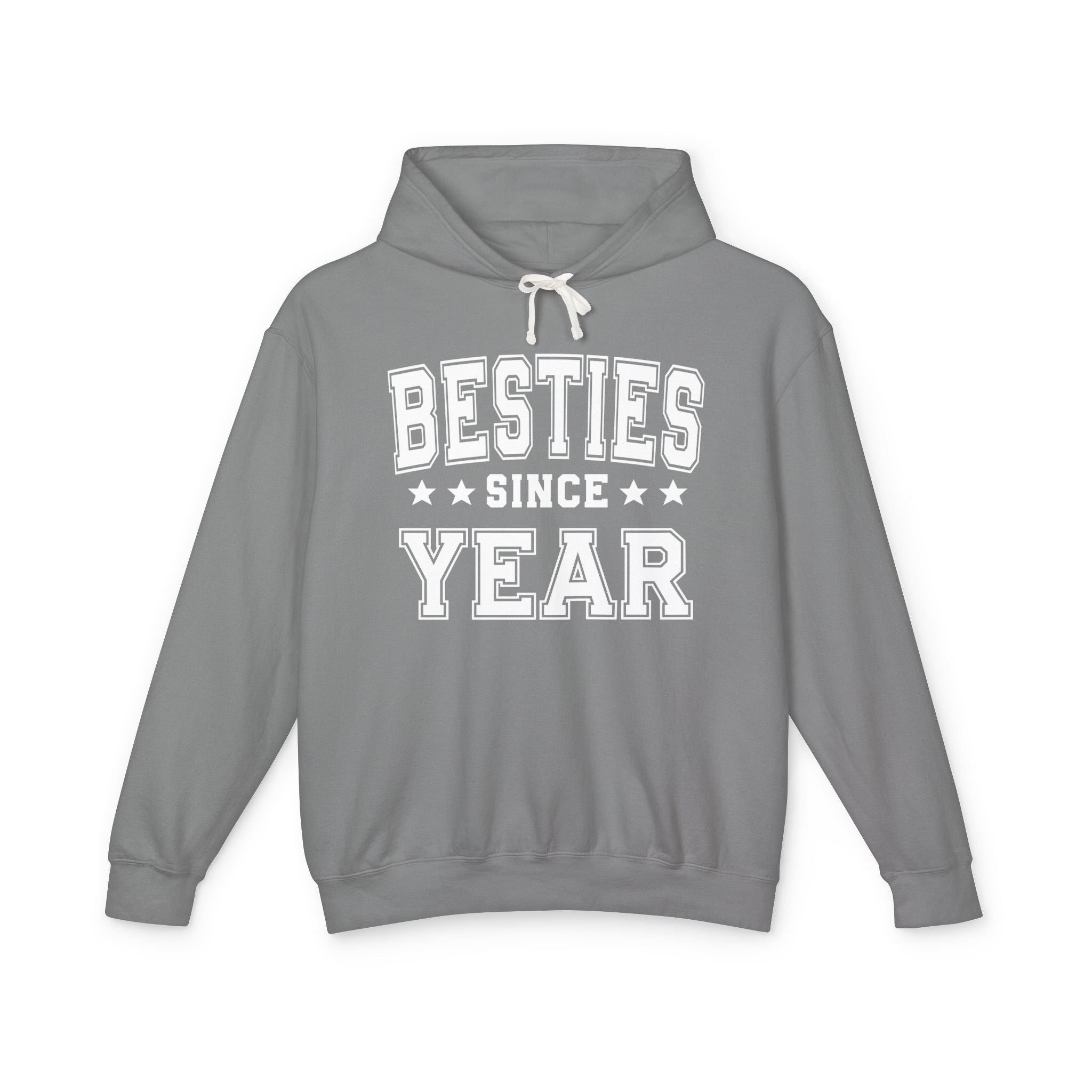 Besties Since (Personalized Date) — Friendship Milestone Hoodie