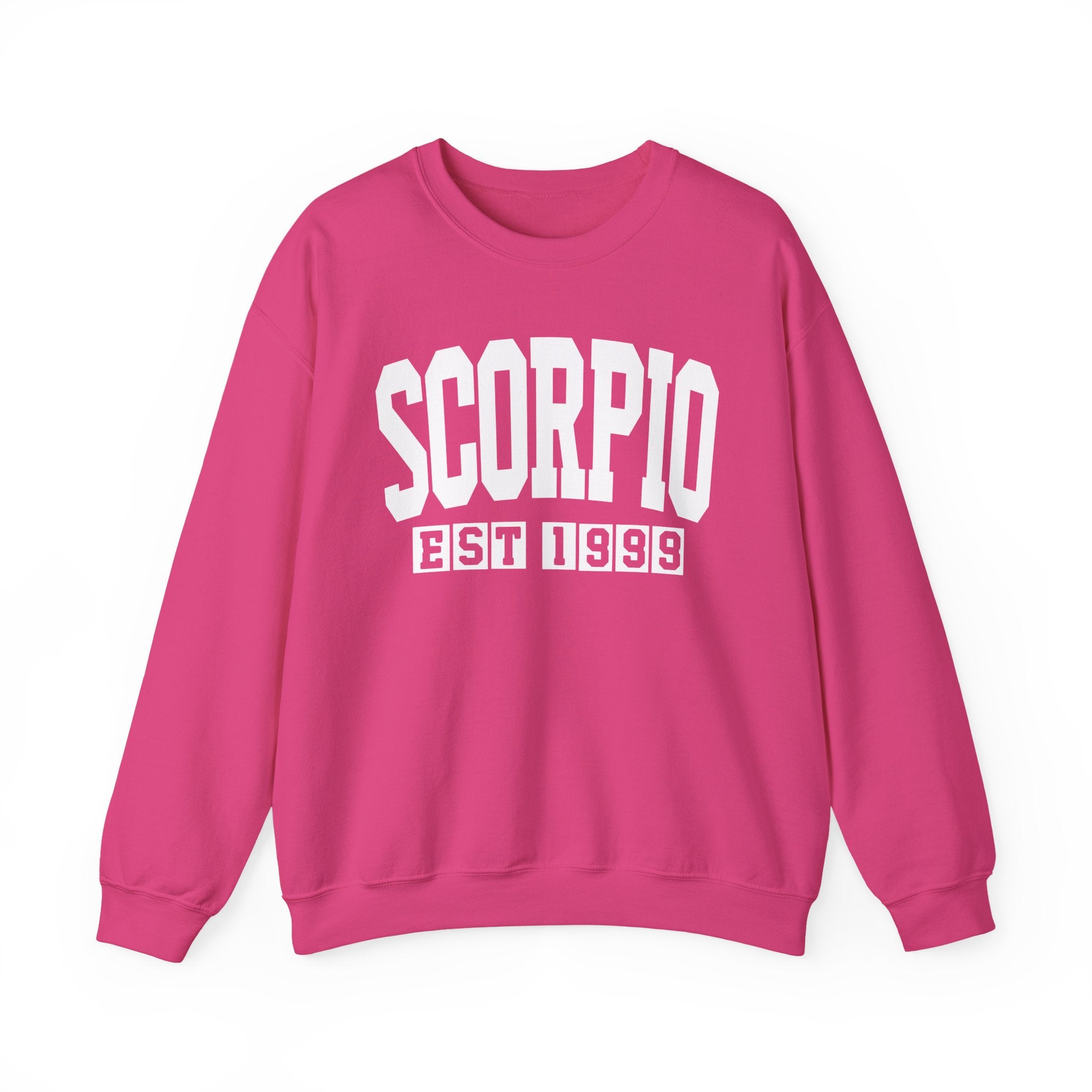 Scorpio (EST YEAR) Personalization — Zodiac Graphic Sweatshirt