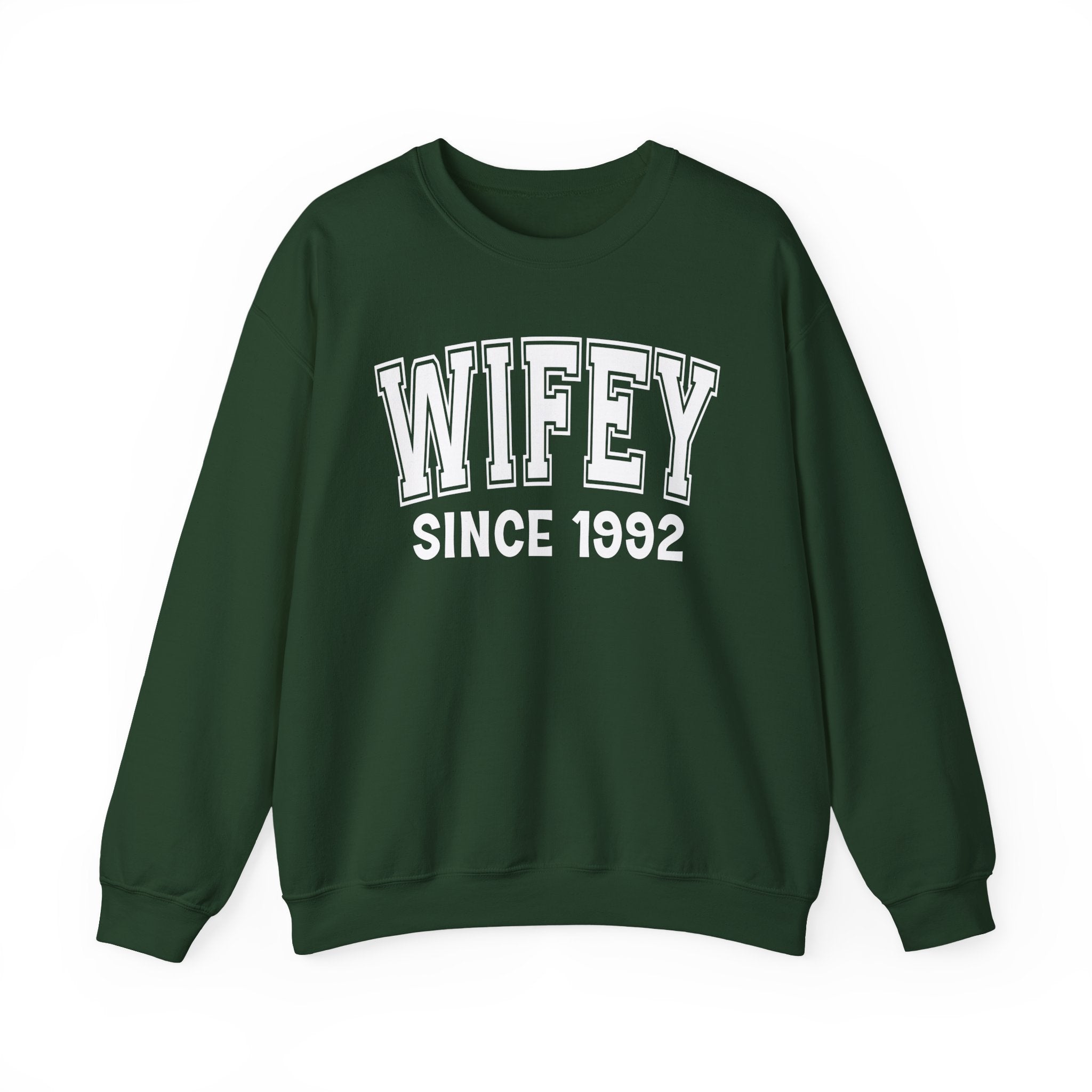 Wifey Personalization Sweatshirt - Add Your Special "Since Date"