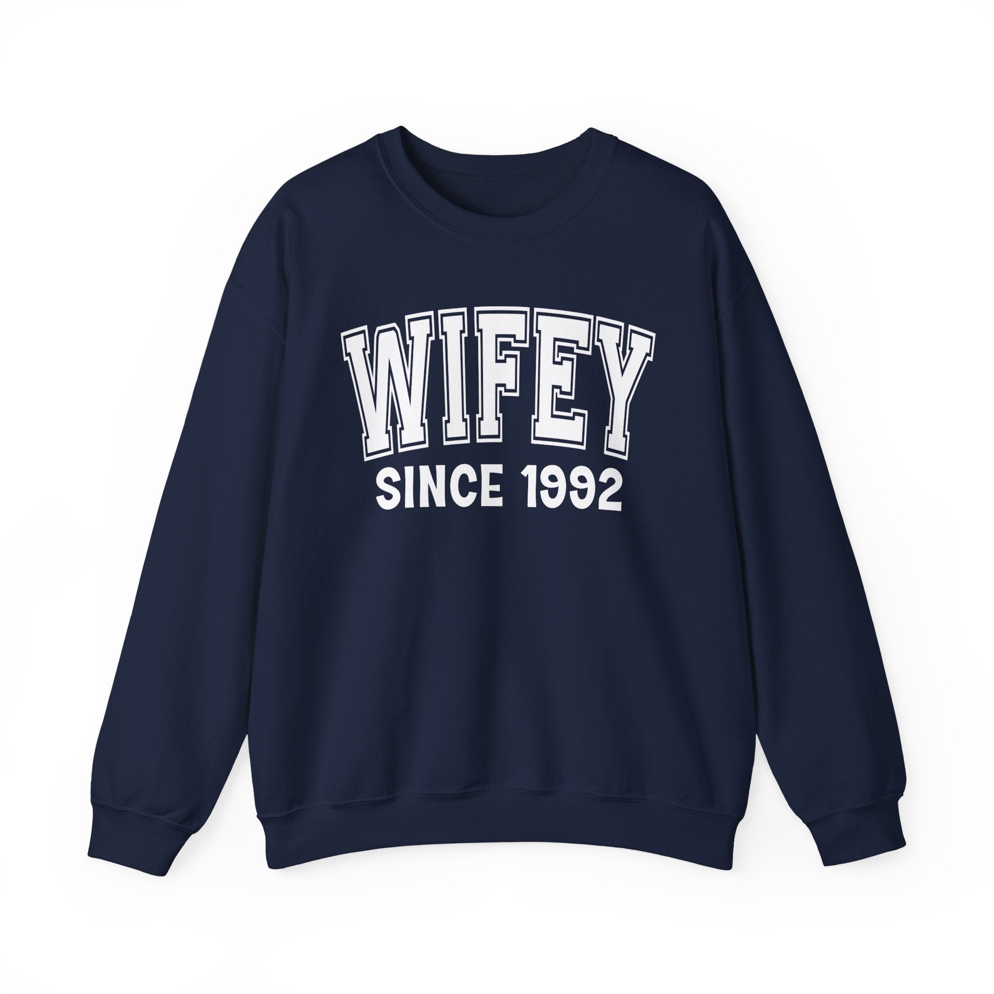Wifey Personalization Sweatshirt - Add Your Special "Since Date"