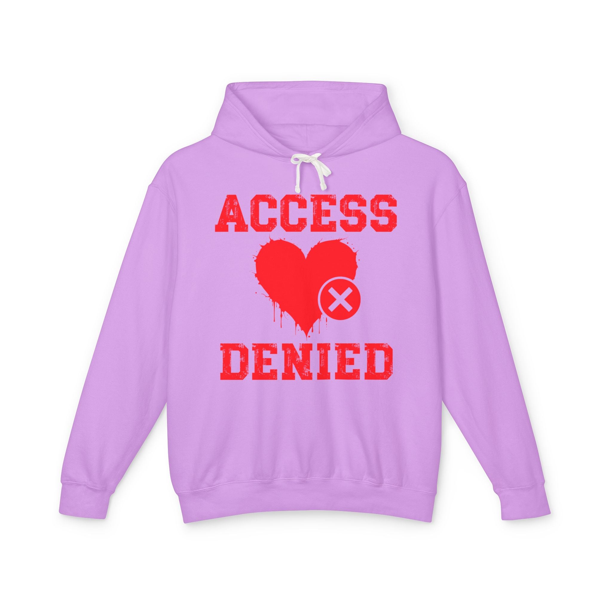 Access Denied Heart (middle)  — Hilarious Rejection Hoodie