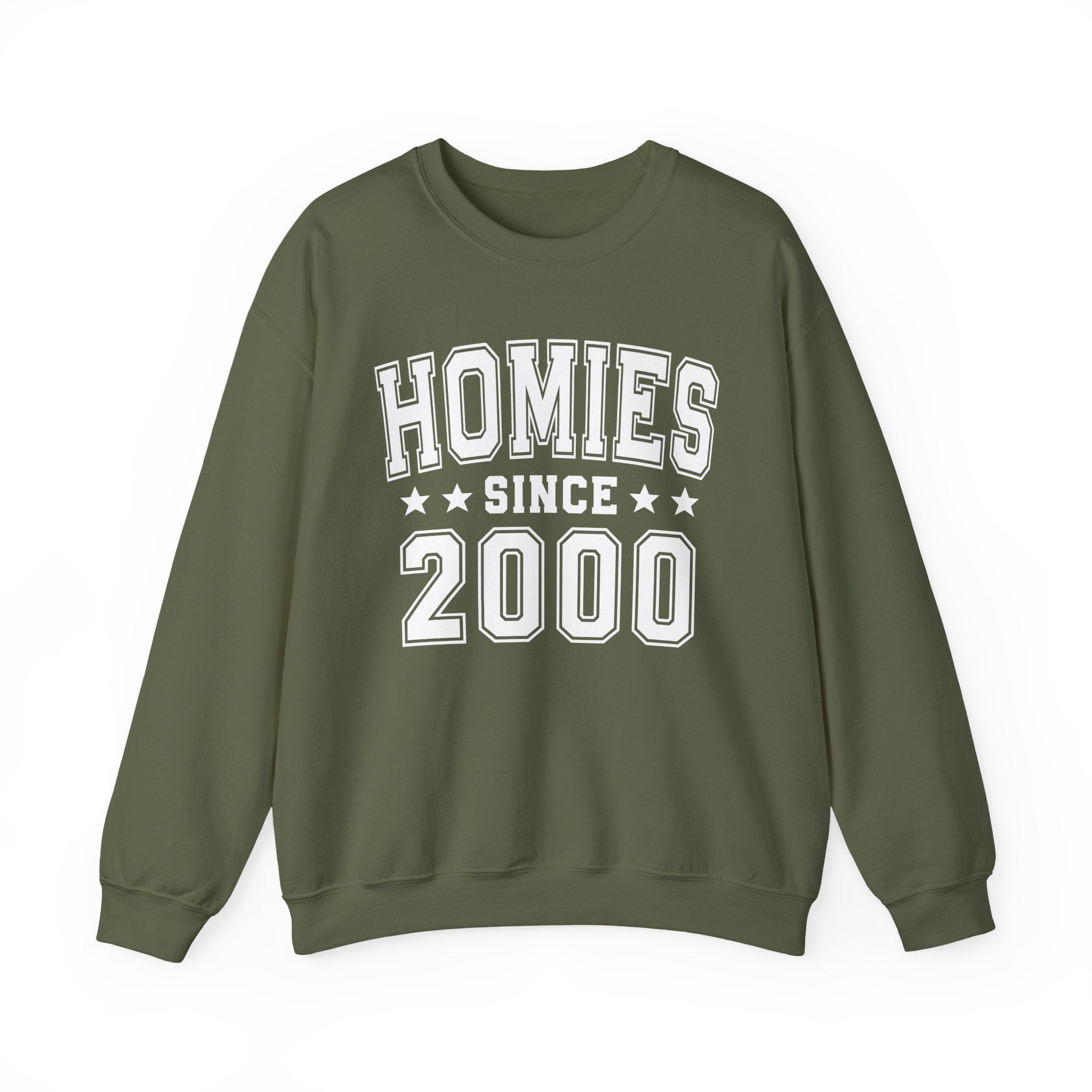 Homies Since (Personalized Date) —  Friendship Milestone Sweatshirt