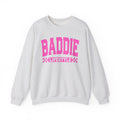 Baddie Lifestyle - Pink Varsity Sweatshirt