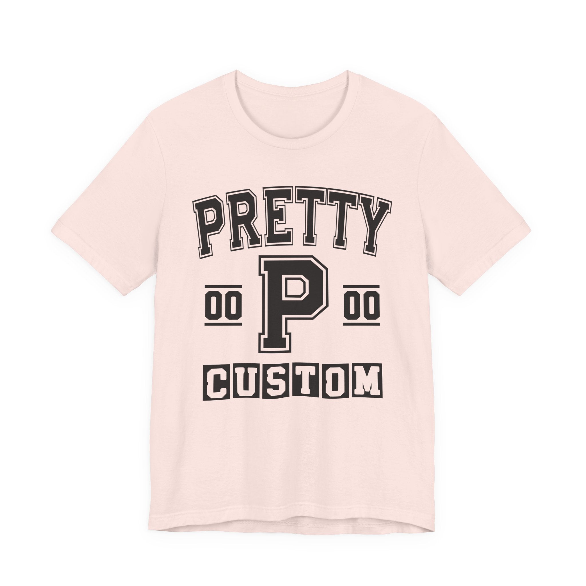 Custom Pretty Varsity Tee Shirt — Customize Birthday Day/Month/Year - Customize Season/nation/Society