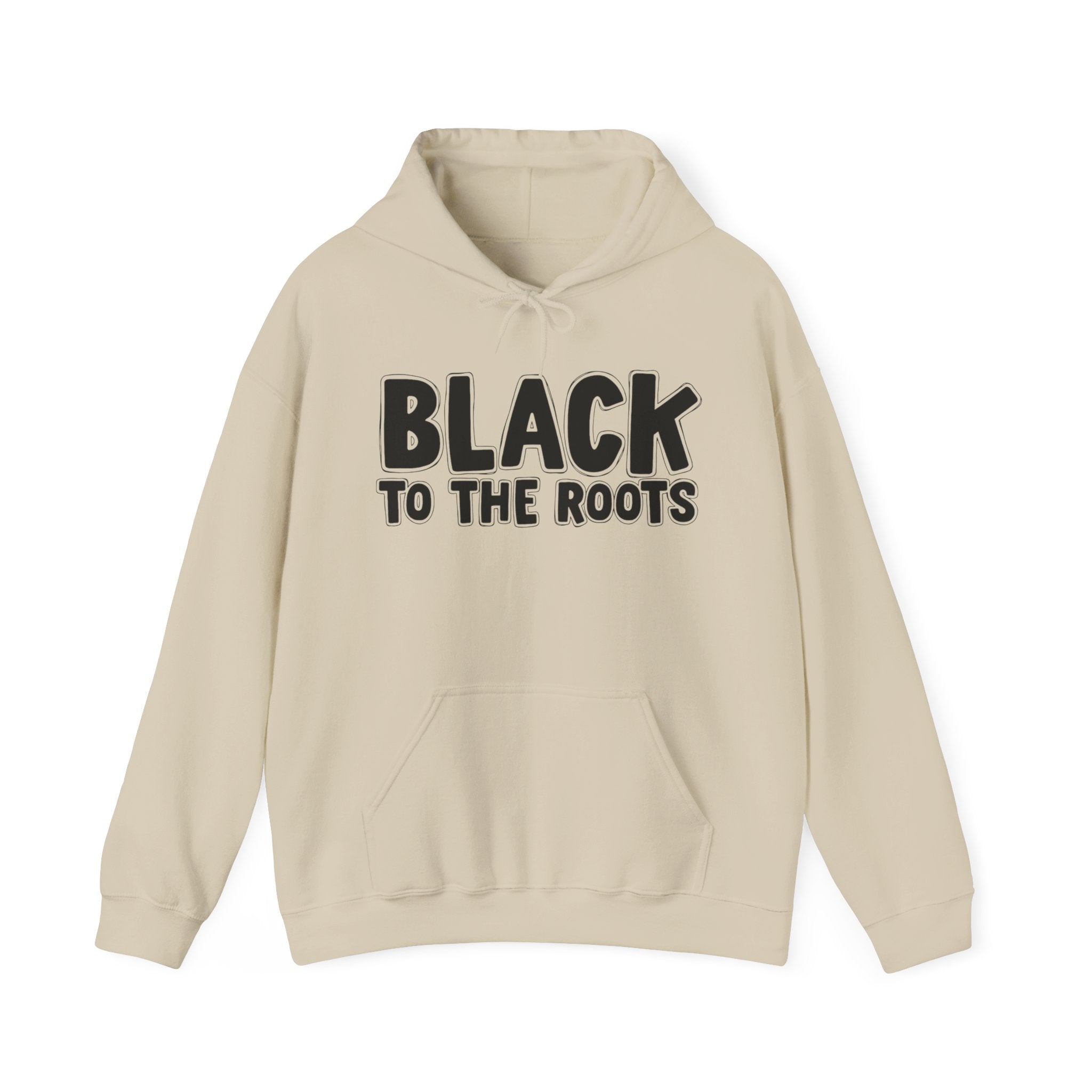Black To The Roots — Serious AA Declaration Hoodie