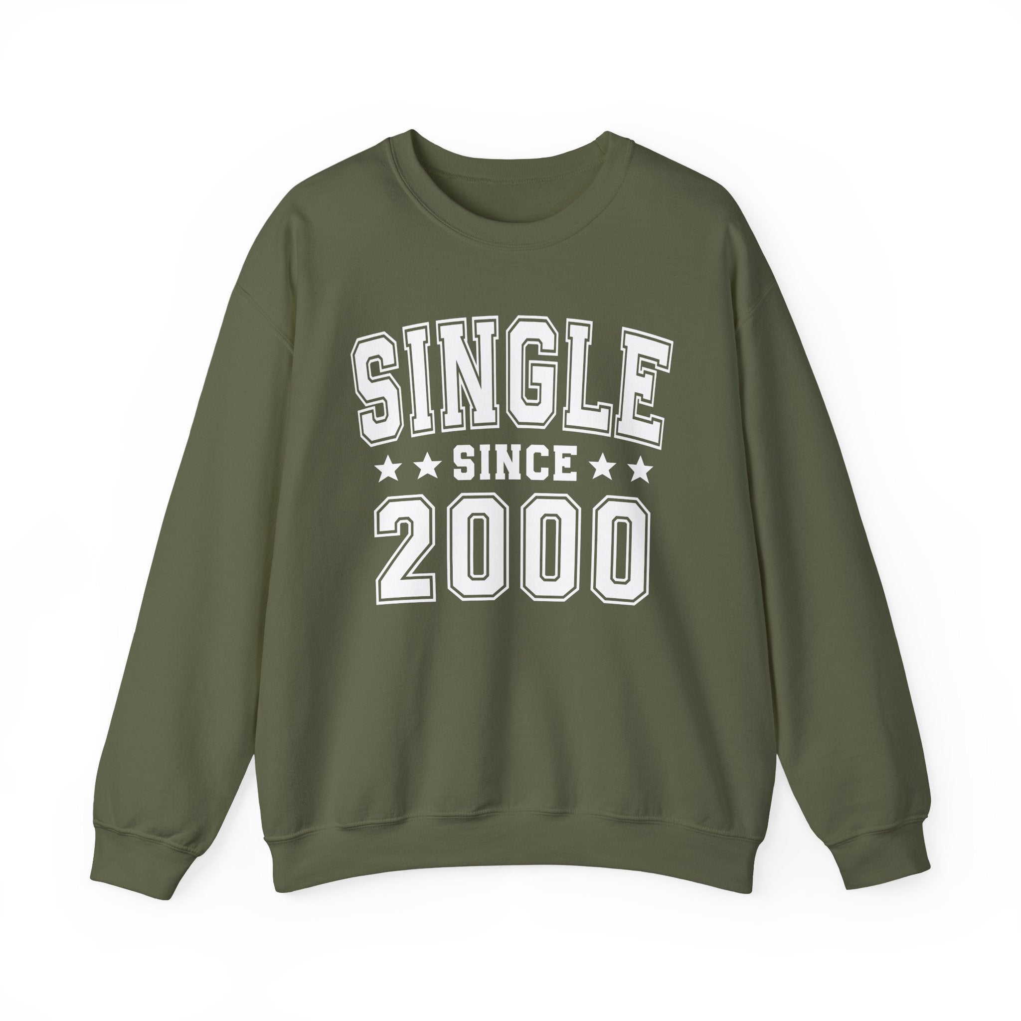 Single Since (Personalized Date) —  Relationship Milestone Sweatshirt