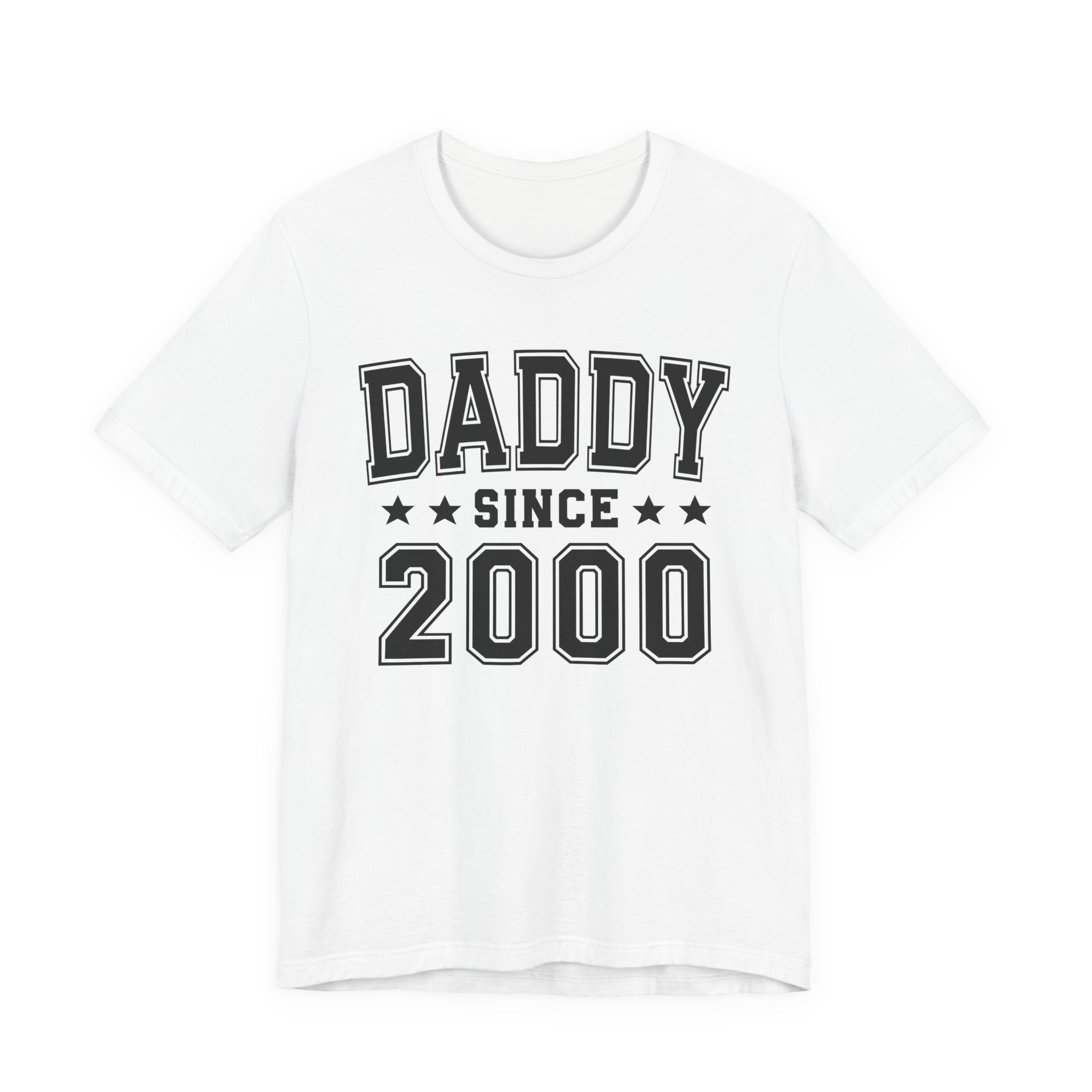 Daddy Since (Personalized Date) —  Fatherhood Pride T-shirt, Father's Day Gift