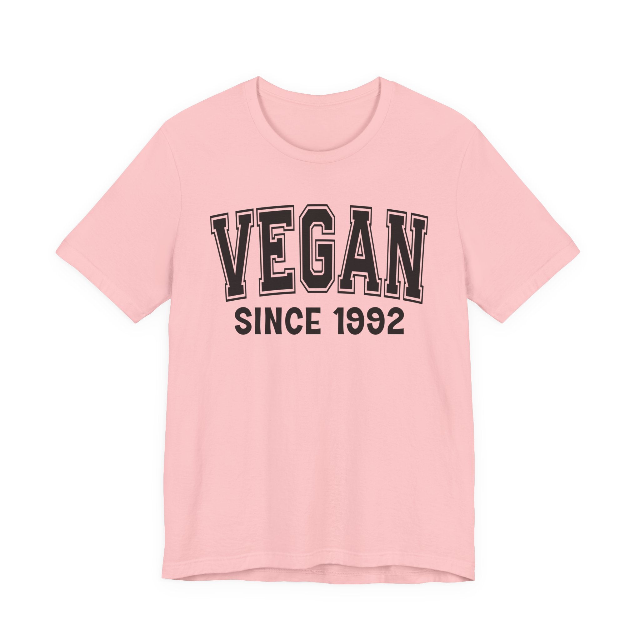 Vegan Personalization T-Shirt - Add Your Special "Since Date"