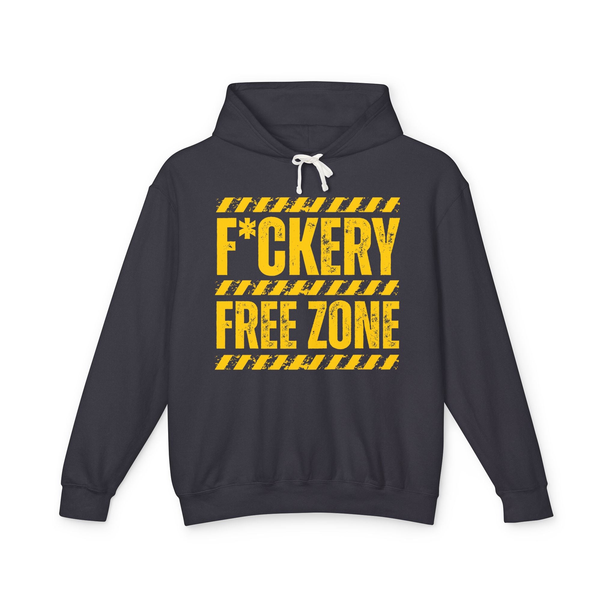Fuckery Free Zone Hoodie — Funny Boundaries Hoodie