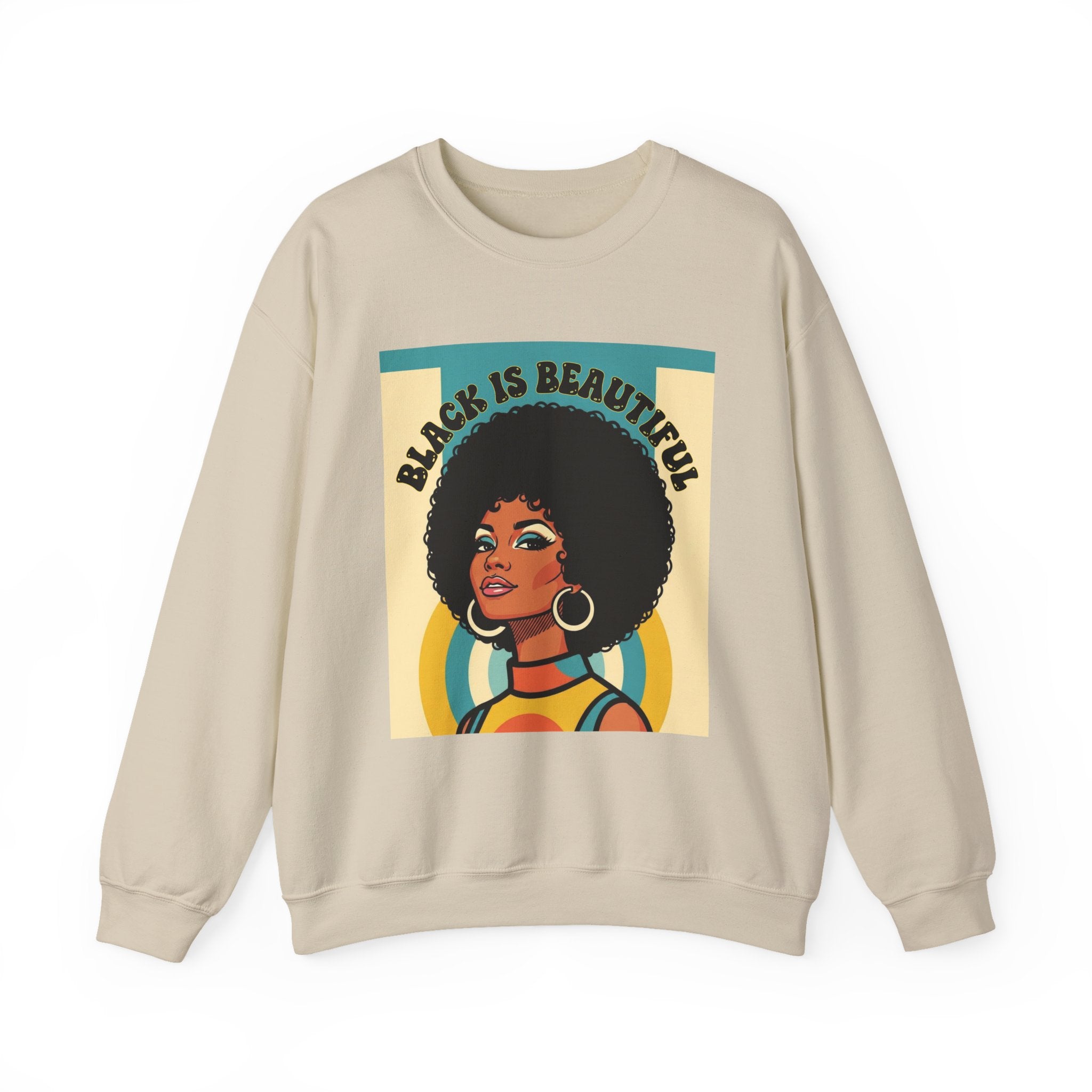 Black Is Beautiful — African American Pride Sweatshirt