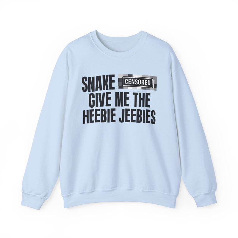 Snake [Censored] Give Me The Heebie Jeebies - Sweatshirt